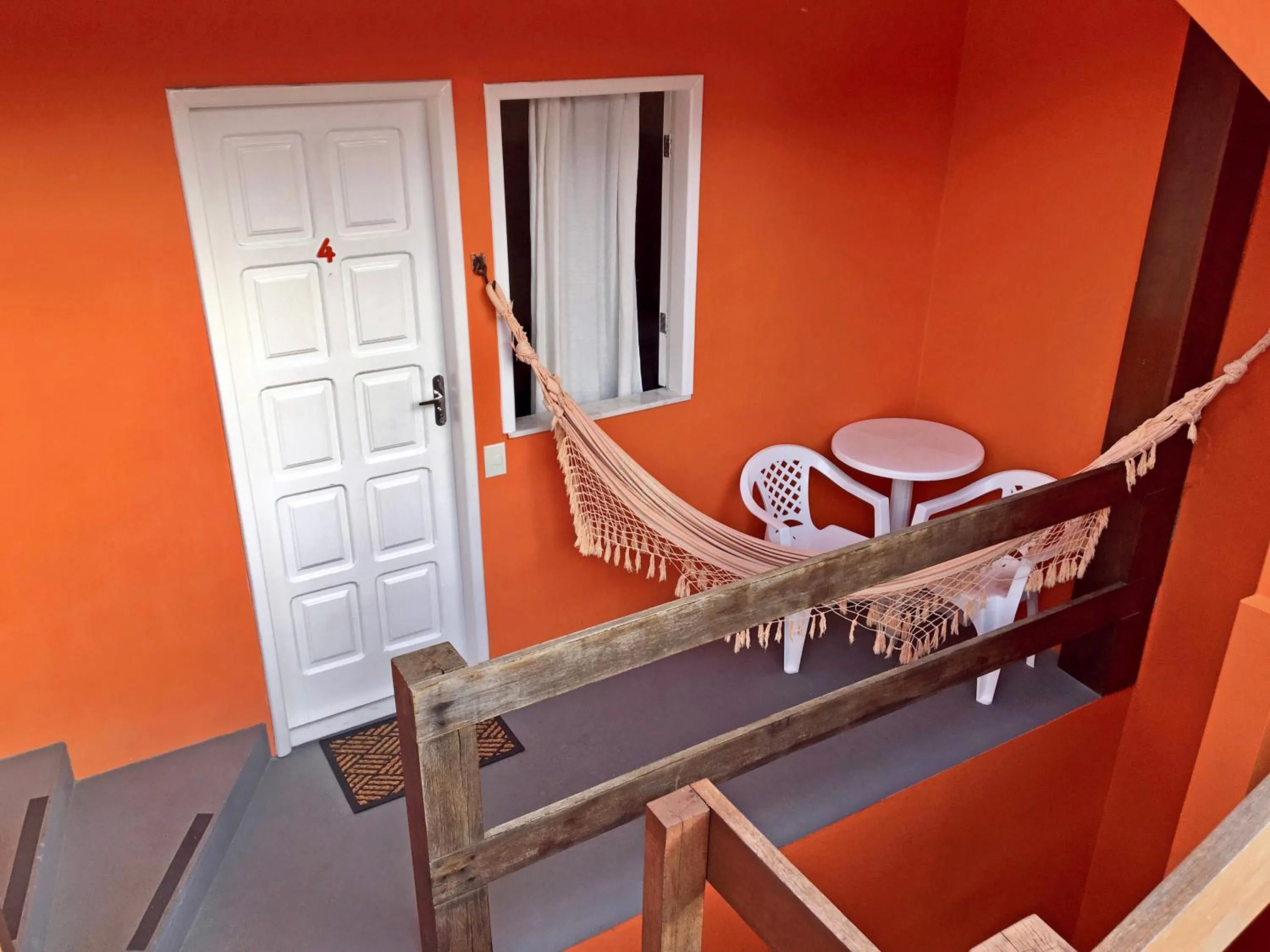 Balcony/Terrace in Pousada Aconchego