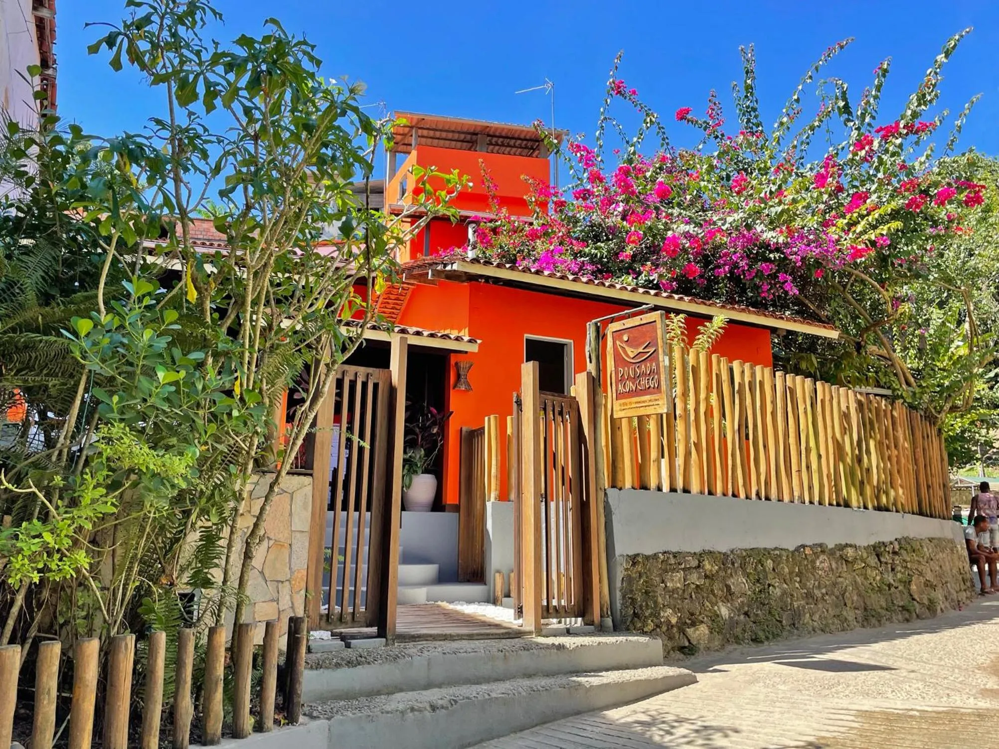 Facade/entrance in Pousada Aconchego