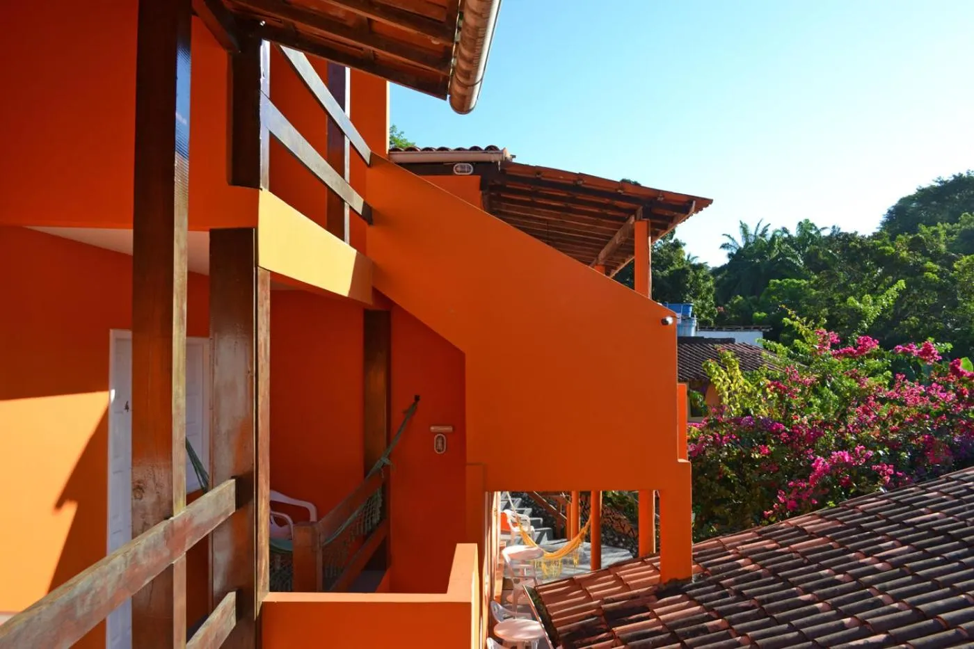 Property building in Pousada Aconchego