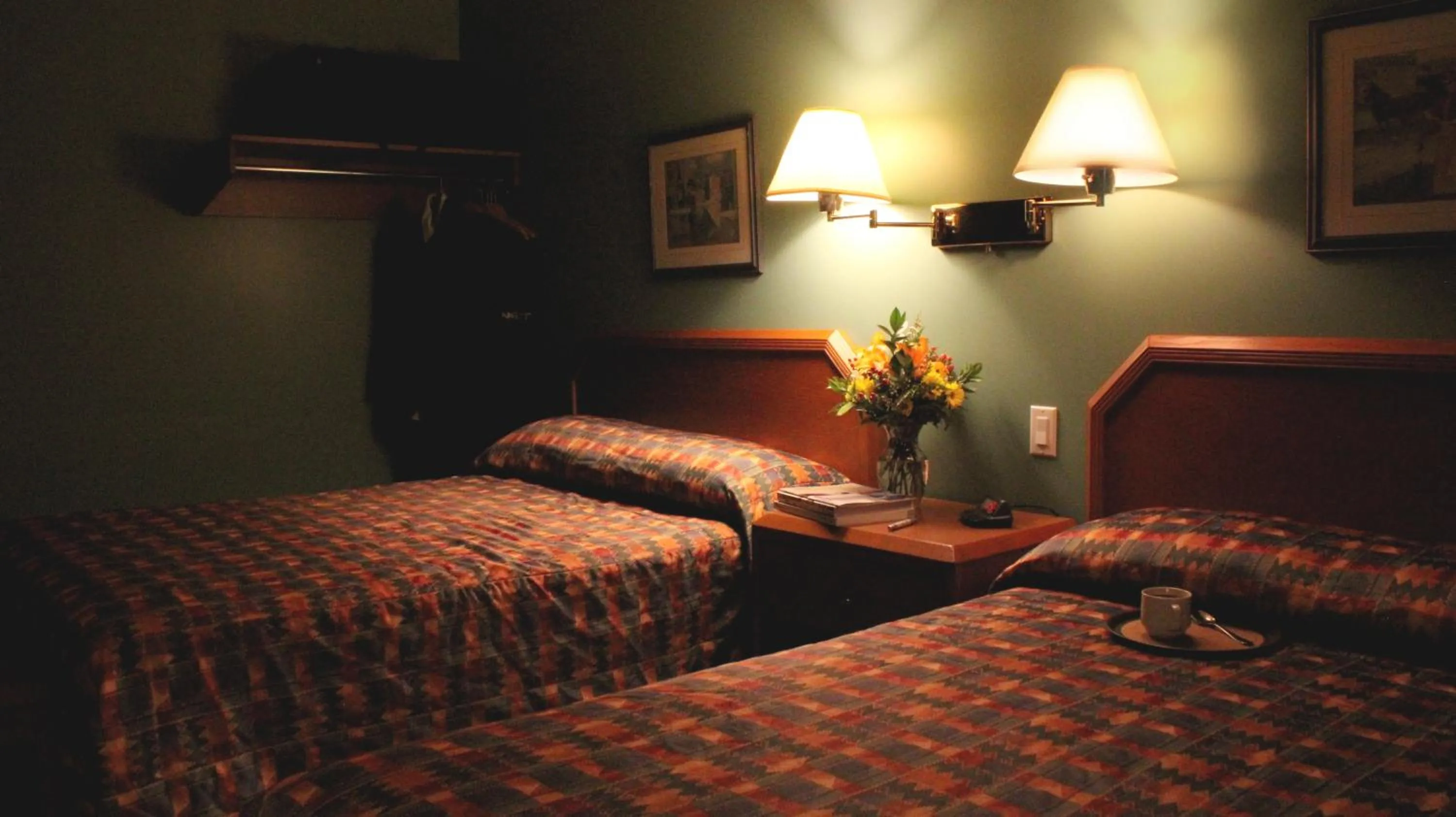 Bed in Hôtel Val-des-Sources