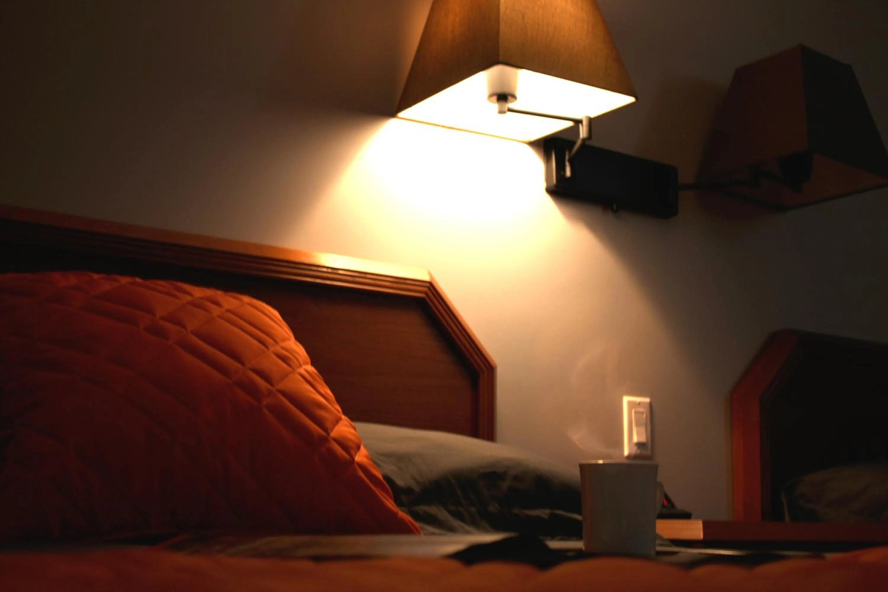 Bed in Hôtel Val-des-Sources