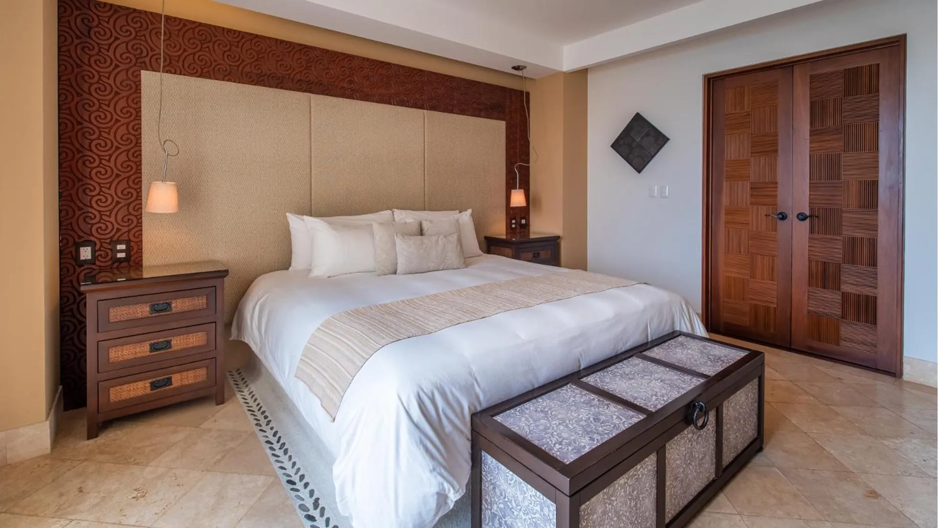 Bedroom, Bed in Celeste Beach Residences Huatulco Curamoria Collection