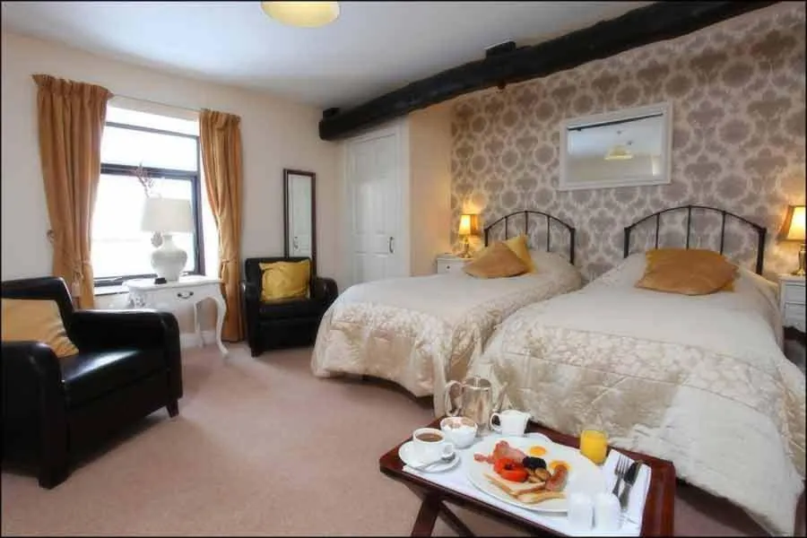 Bed in Ox Pasture Hall Hotel