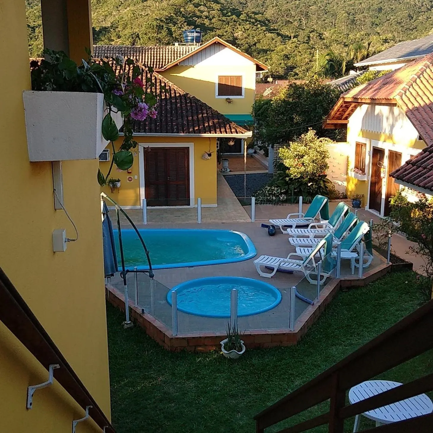 Garden view in Pousada Jardim Porto Belo