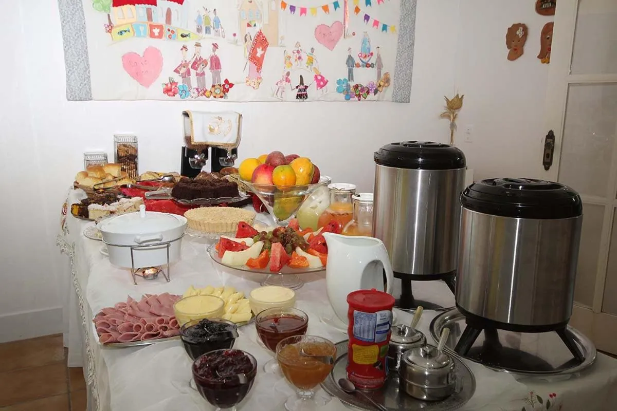 Breakfast in Pousada Jardim Porto Belo