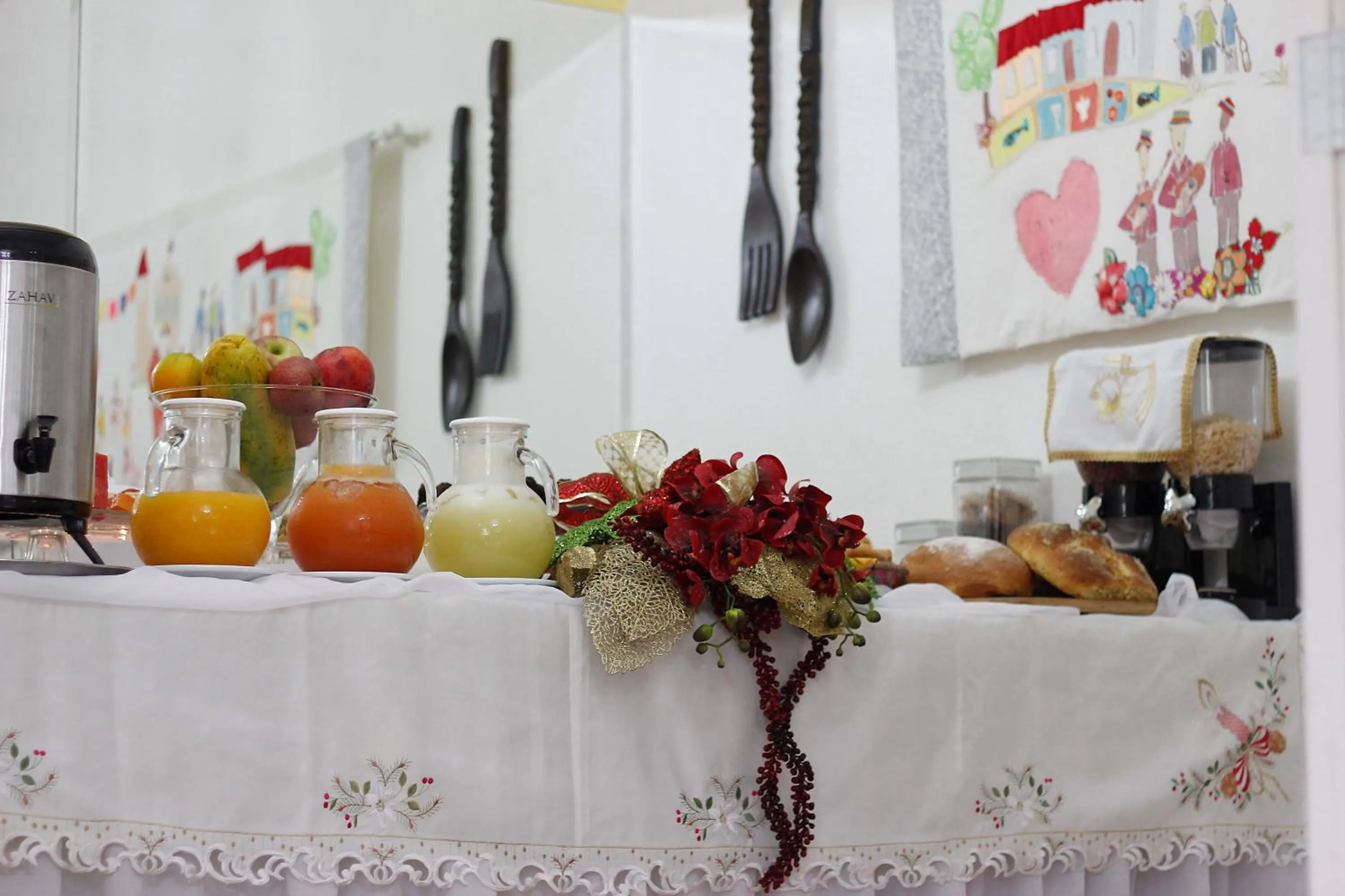 Breakfast in Pousada Jardim Porto Belo