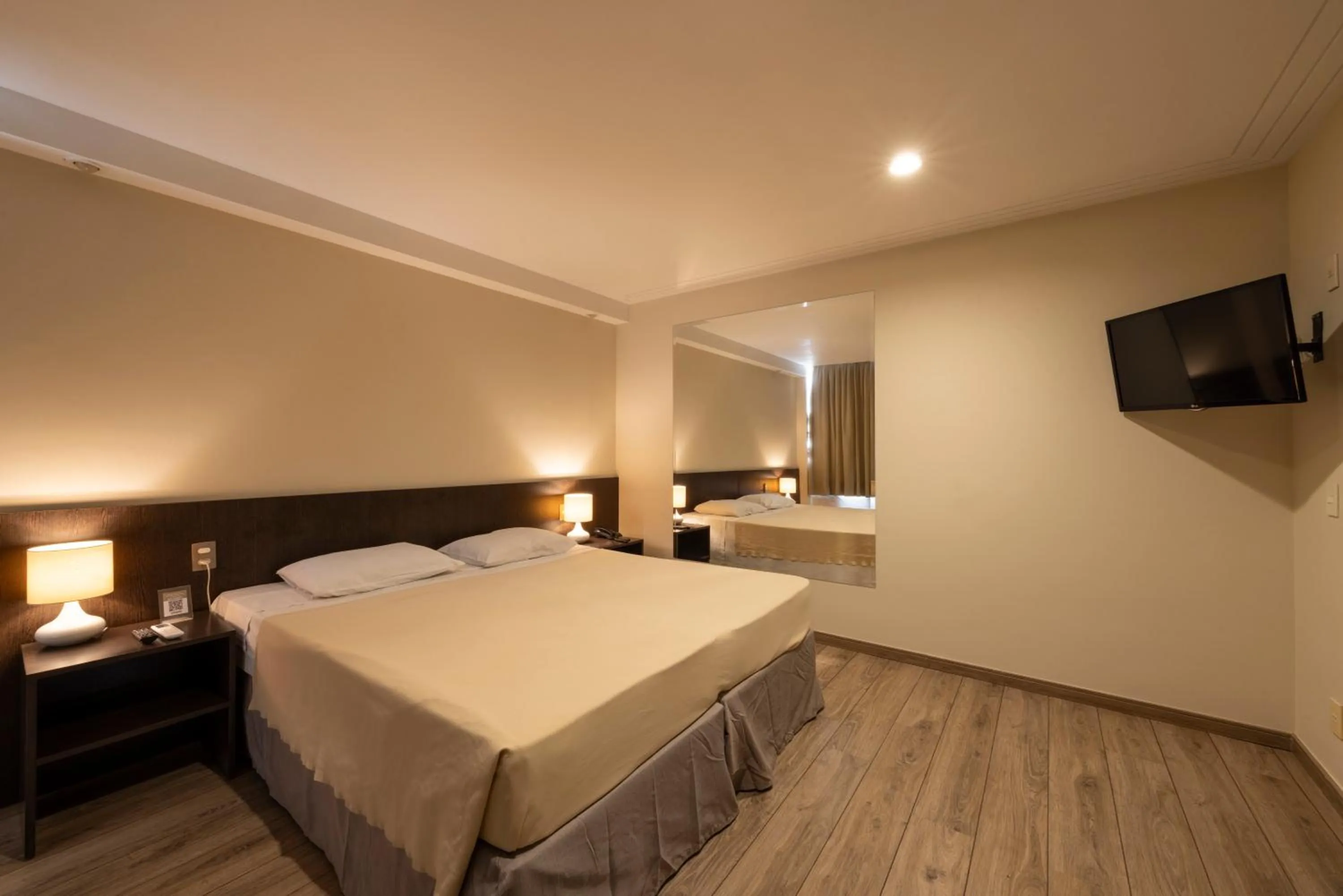 Bed in Arosa Rio Hotel