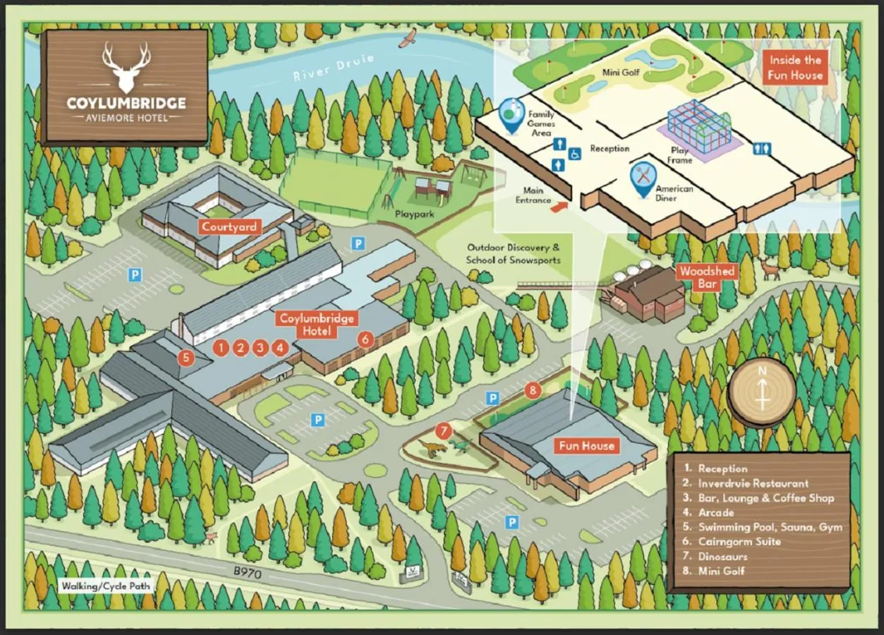 Property building in Coylumbridge Resort Hotel