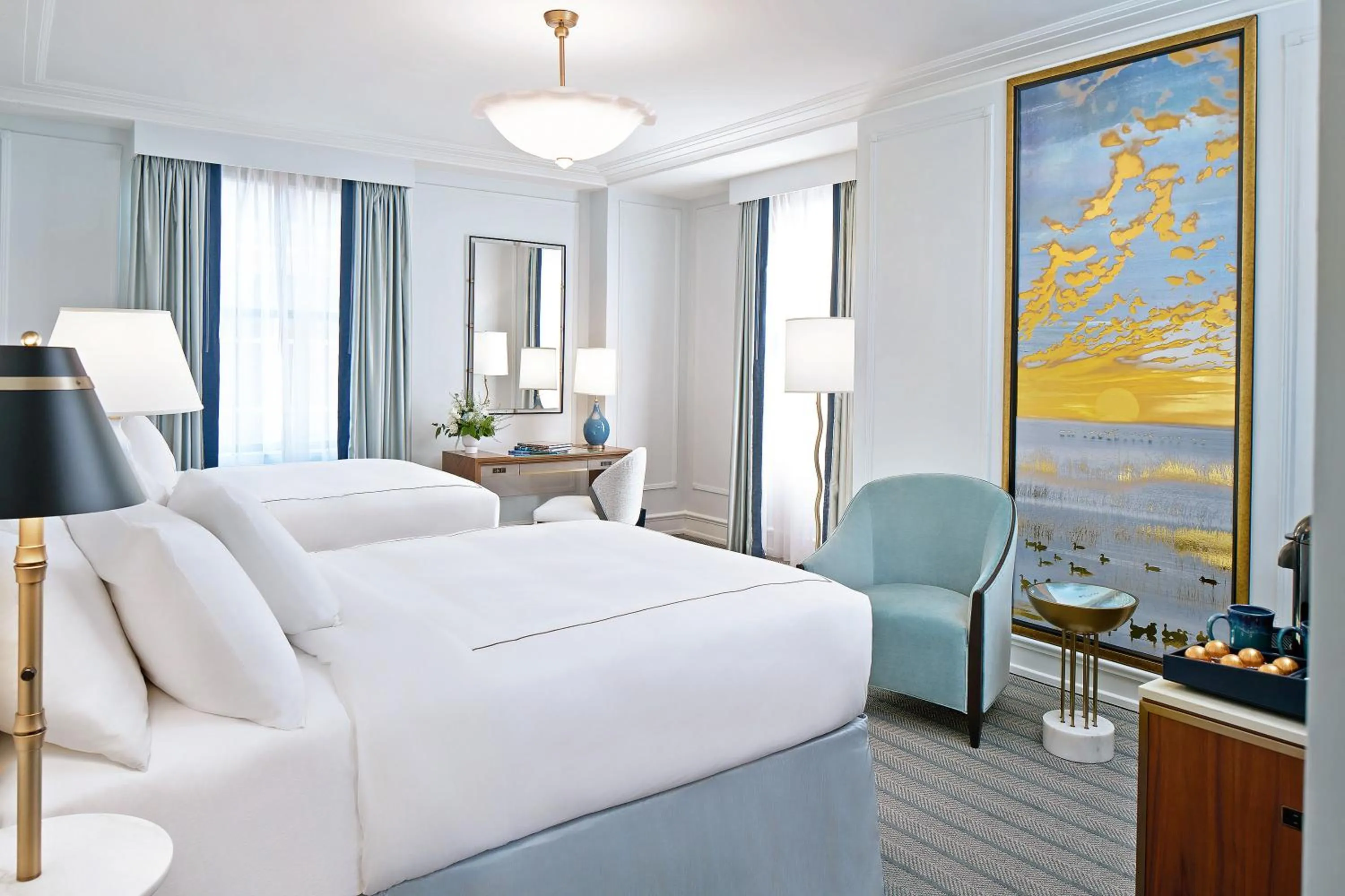 Bed in Peabody Memphis