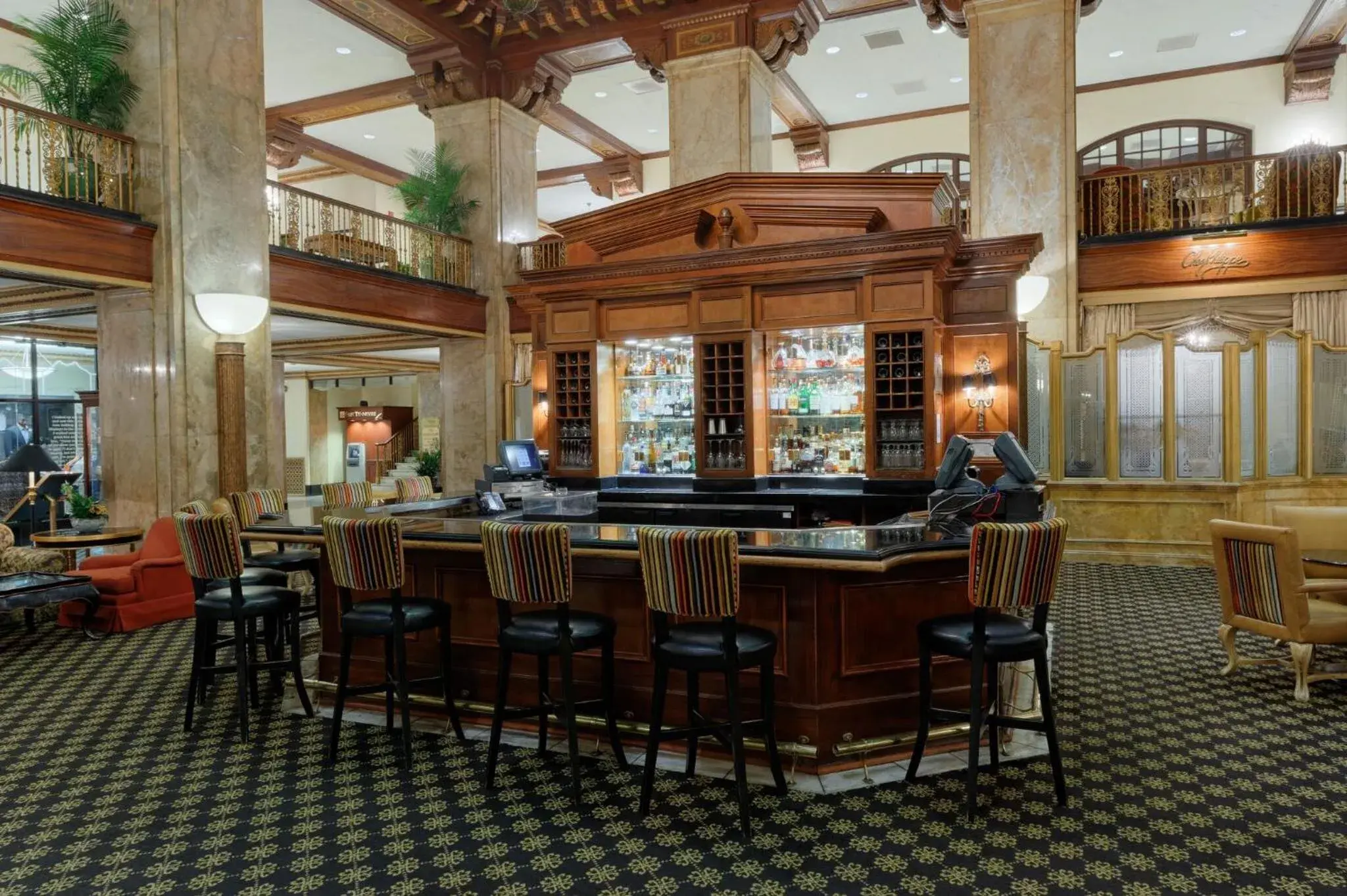 Lounge or bar in Peabody Memphis Lounge or bar in Peabody Memphis