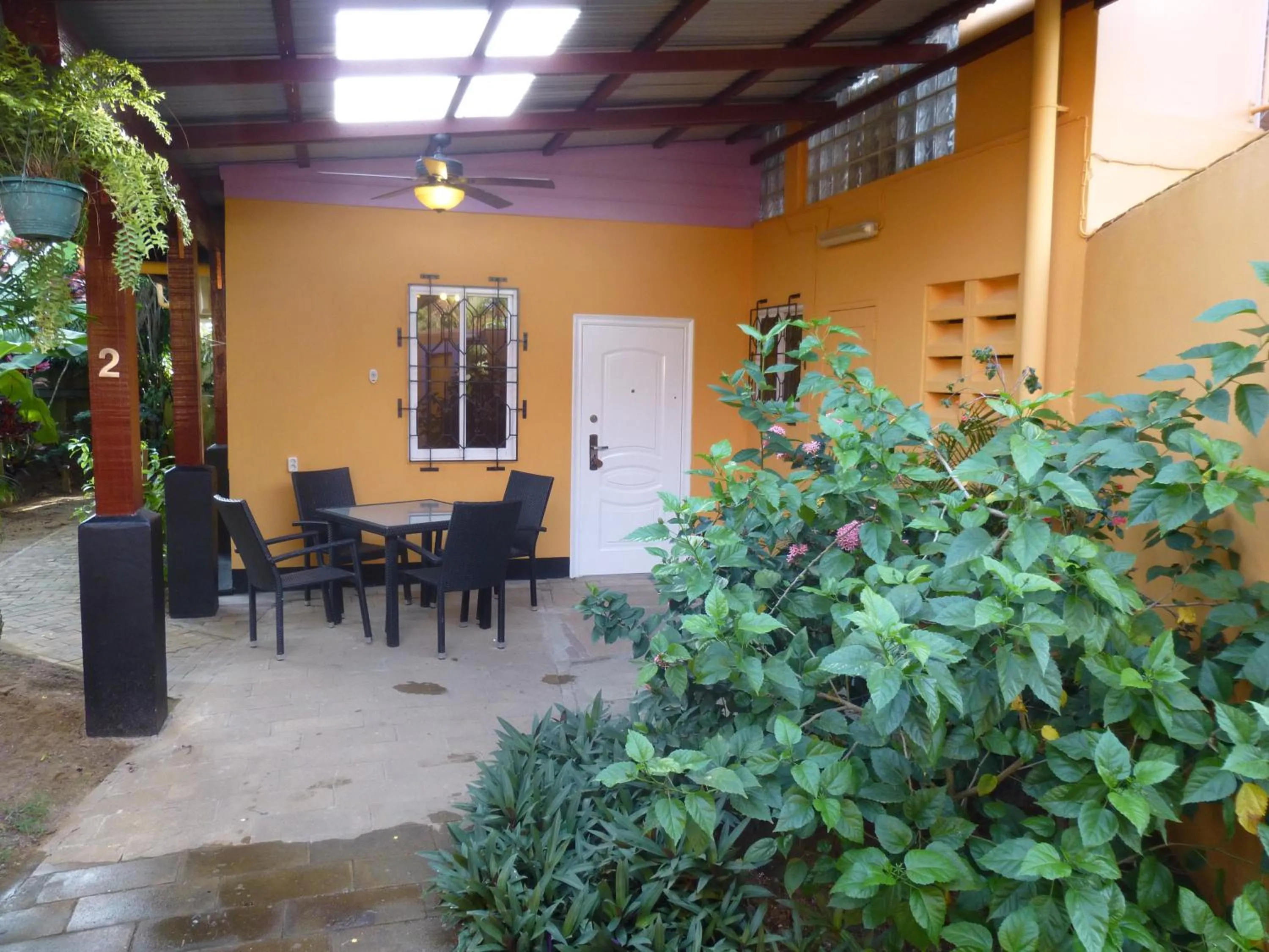 Patio in Kekemba Apartments Paramaribo