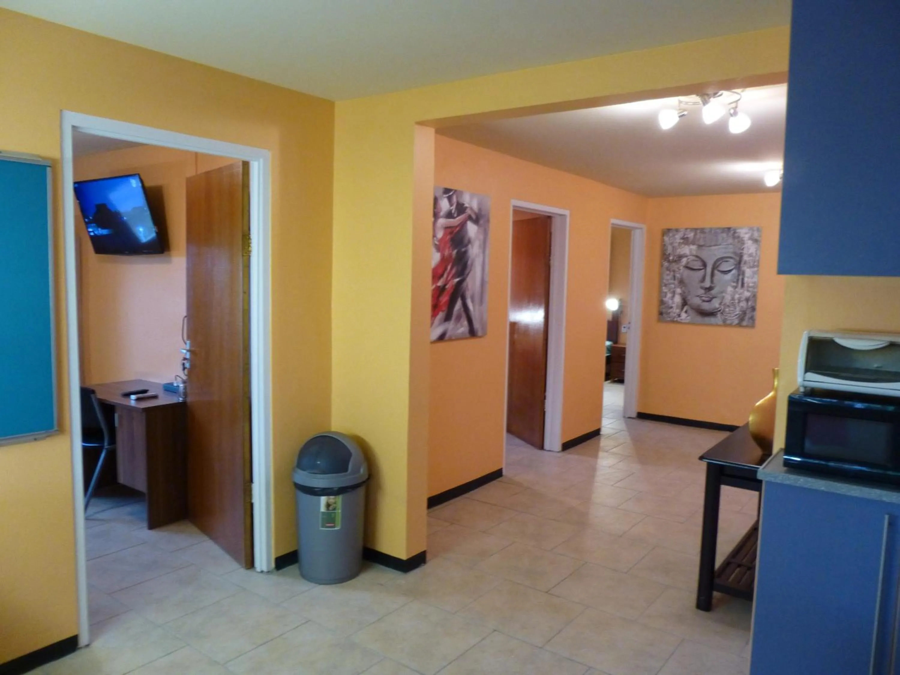 Decorative detail in Kekemba Apartments Paramaribo