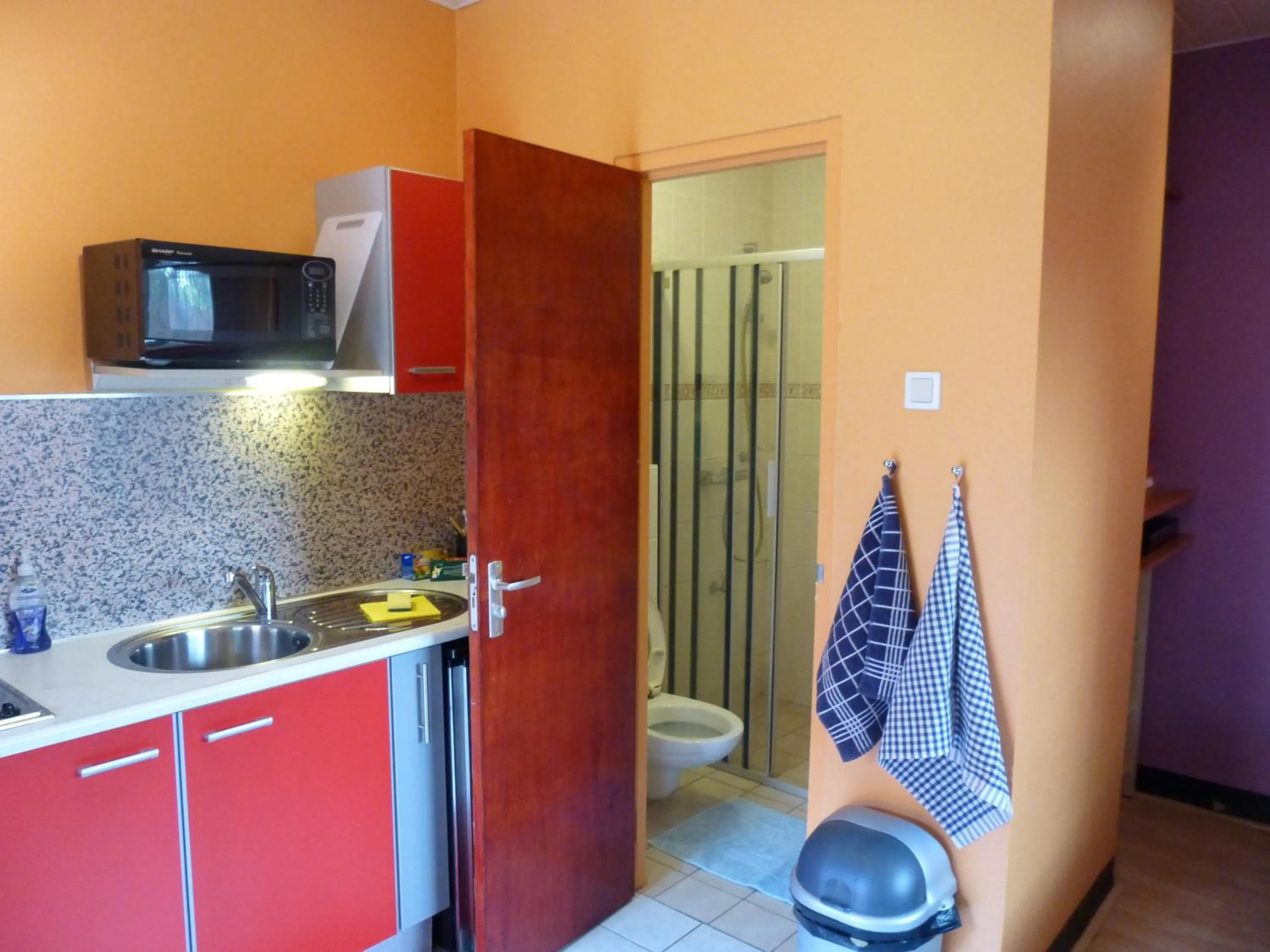Shower in Kekemba Apartments Paramaribo