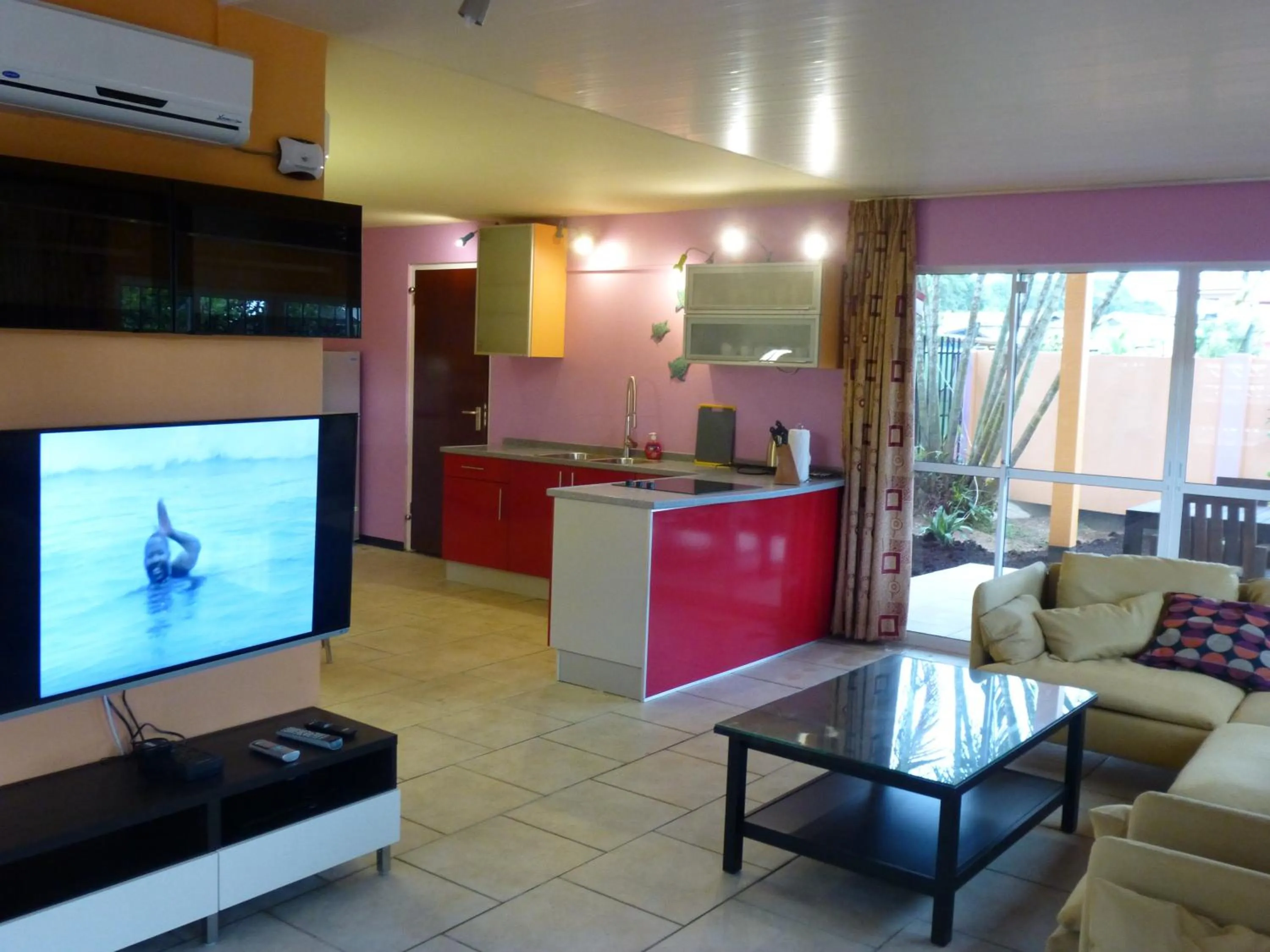 Living room in Kekemba Apartments Paramaribo