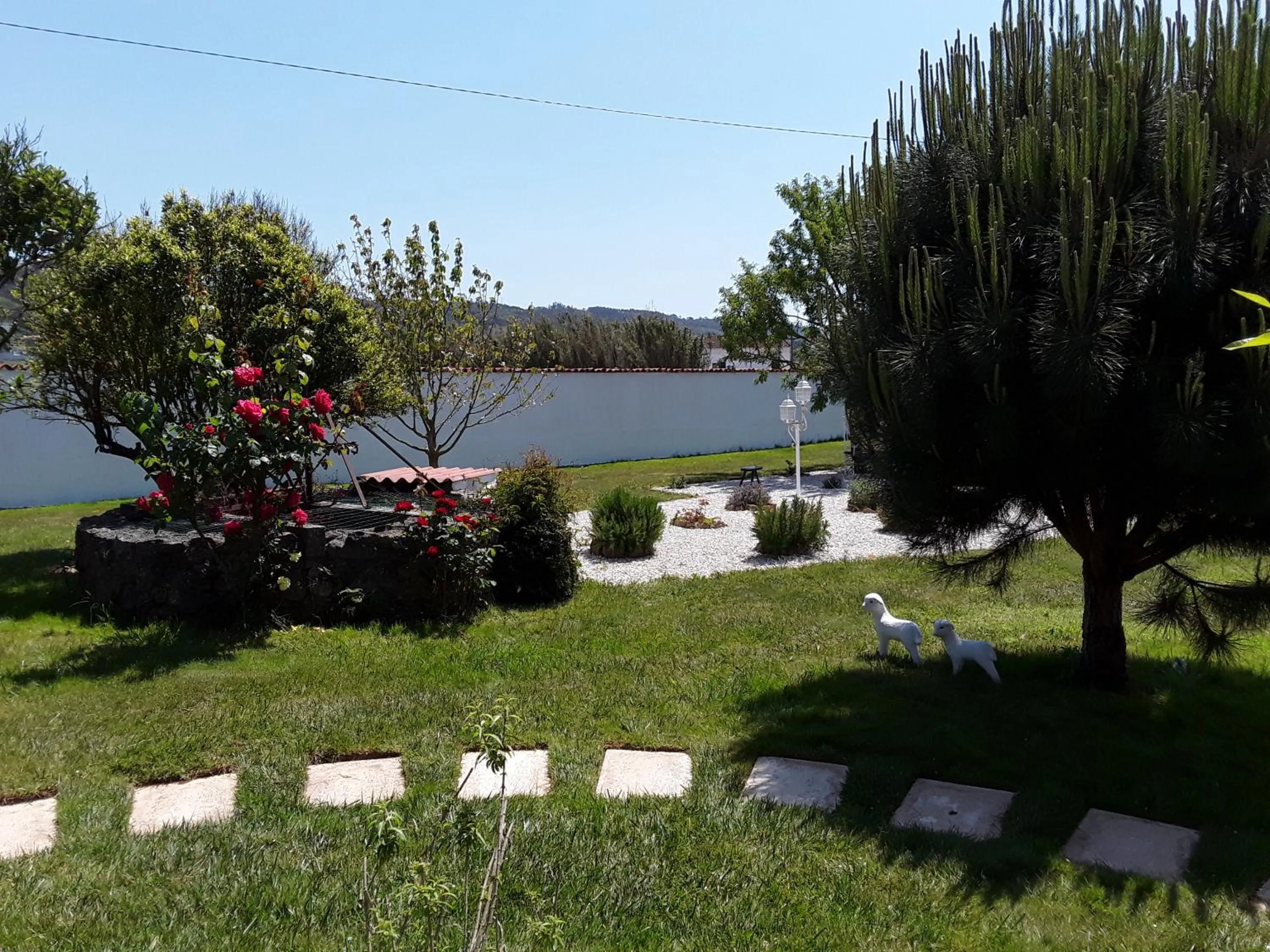 Garden view in Quinta Camargue