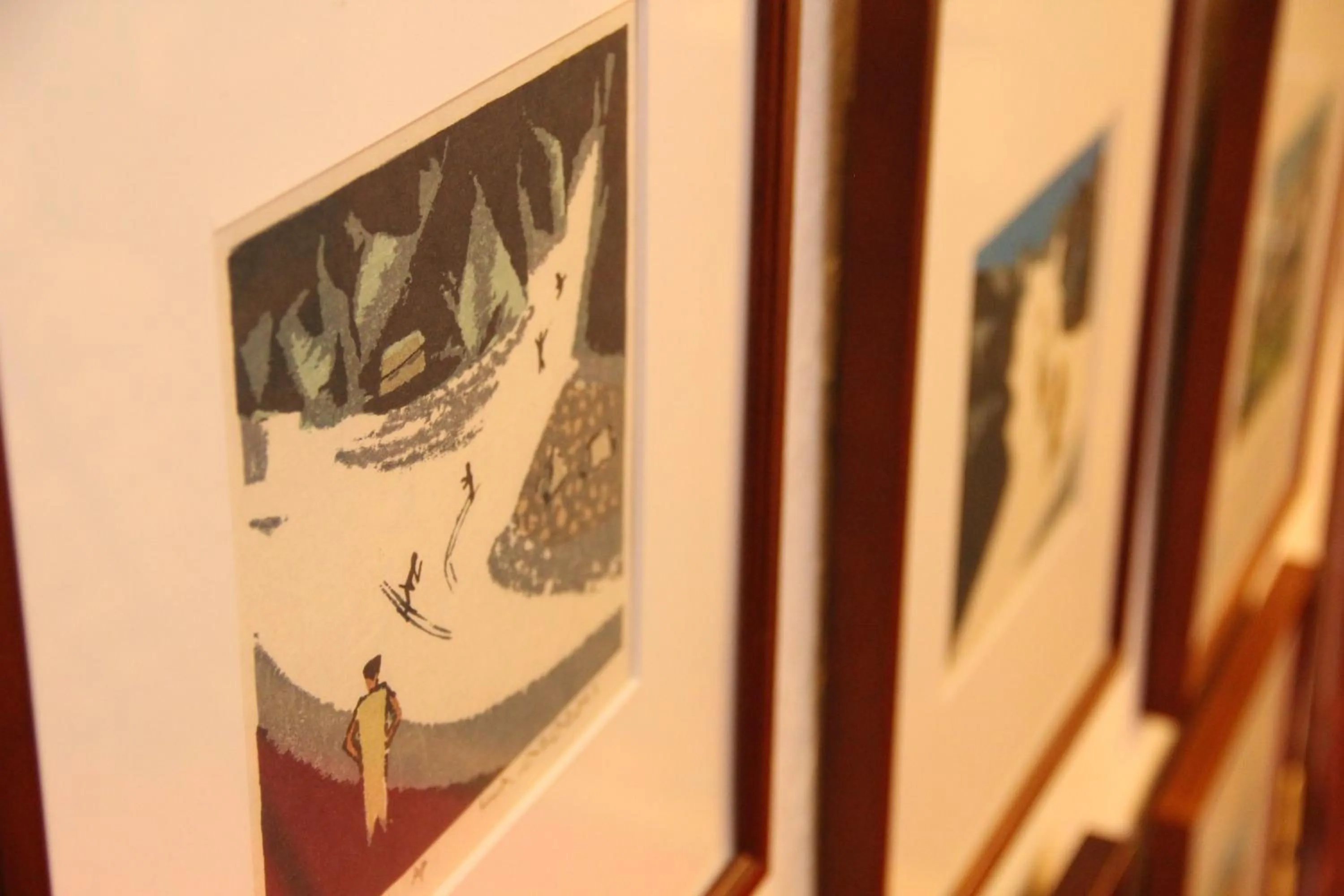 Decorative detail in Hakuba Skala Inn