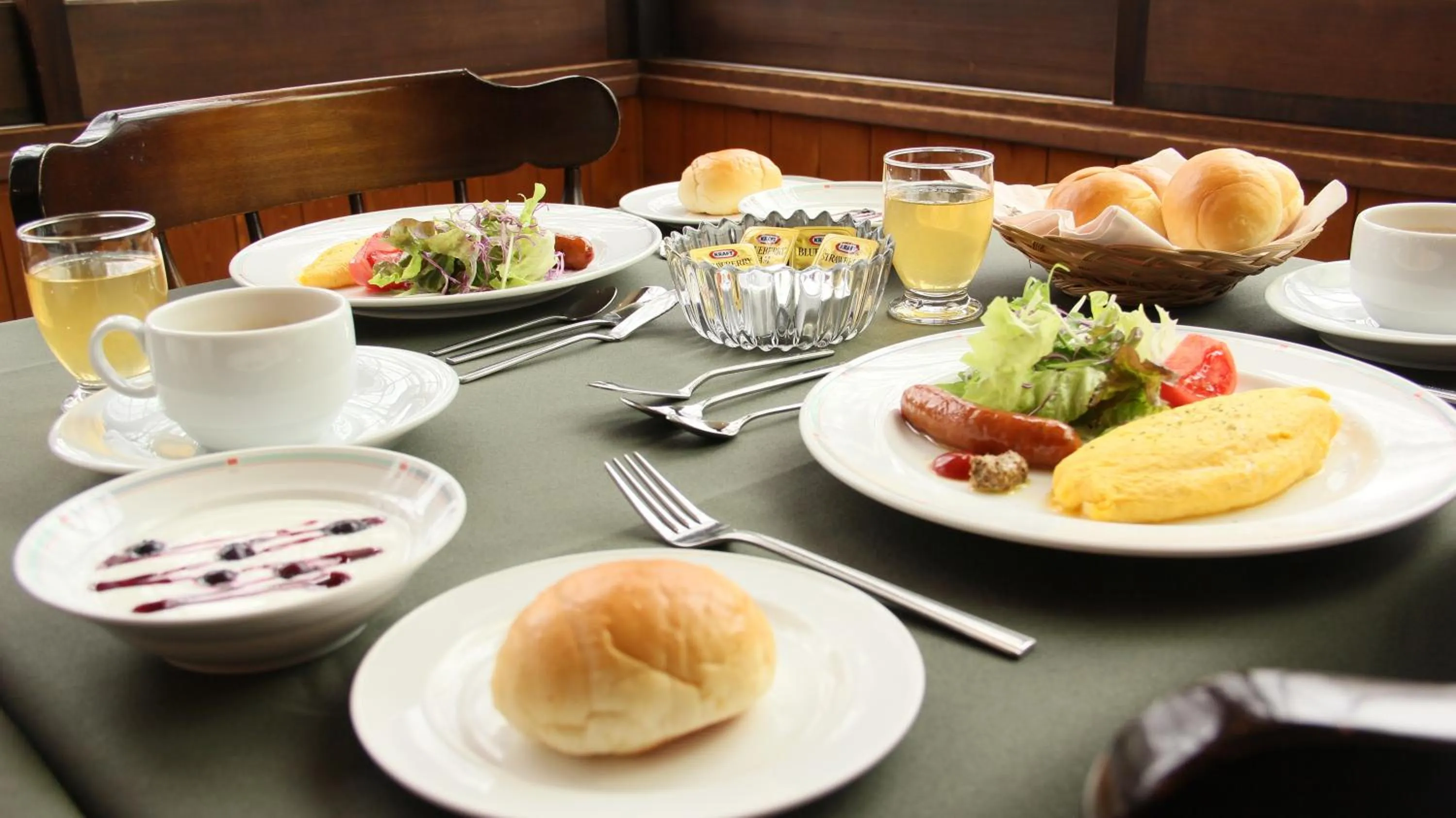 Food in Hakuba Skala Inn