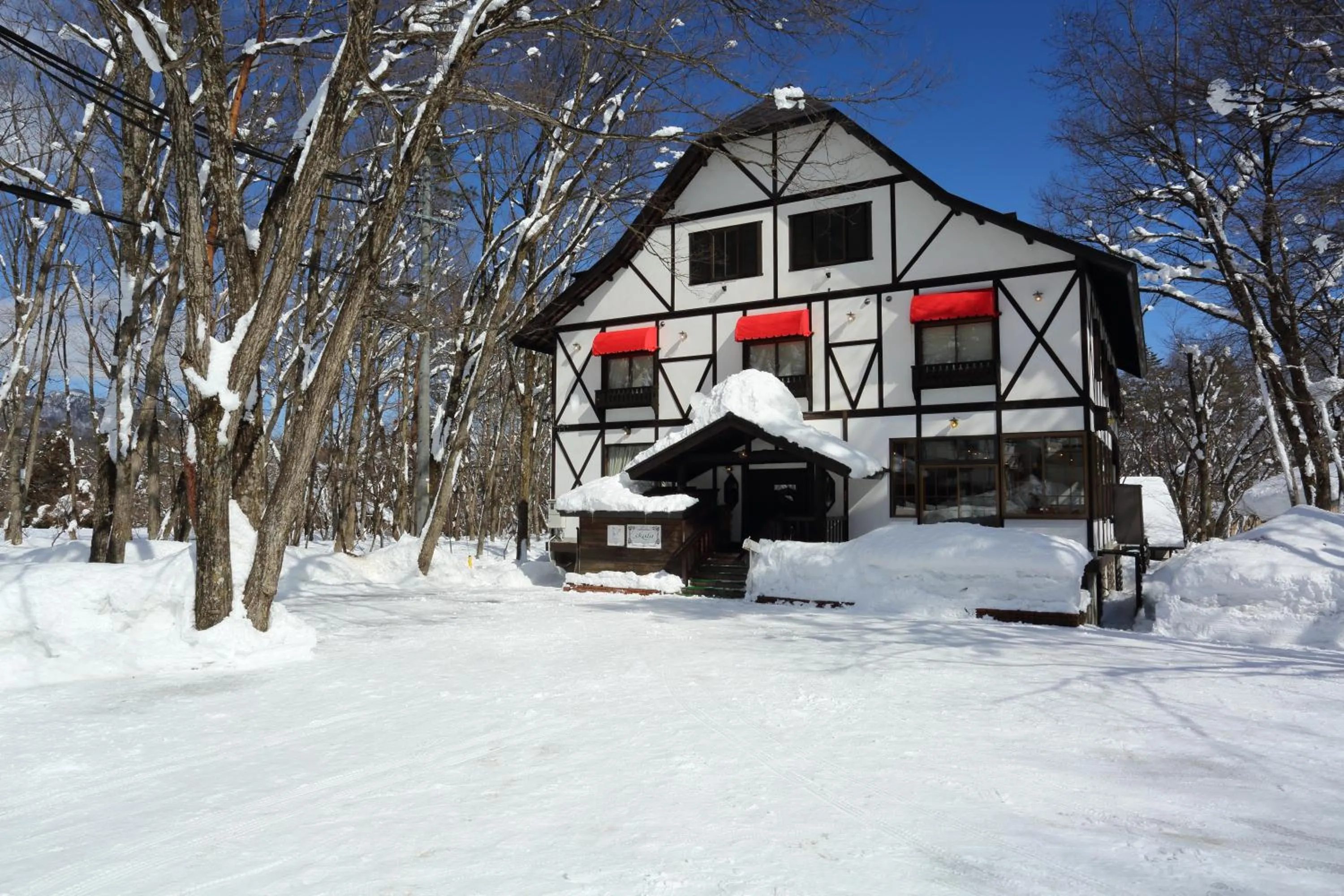 Facade/entrance in Hakuba Skala Inn