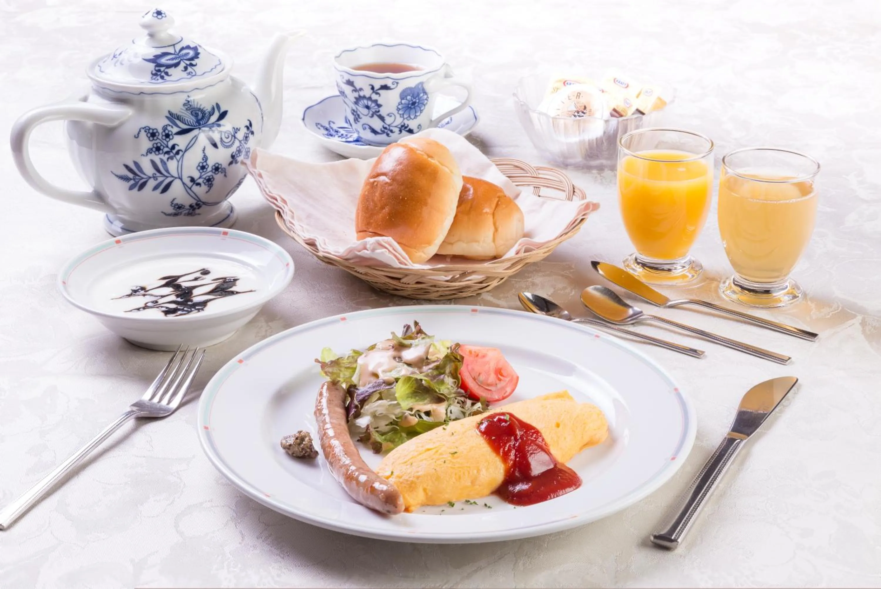 Breakfast in Hakuba Skala Inn