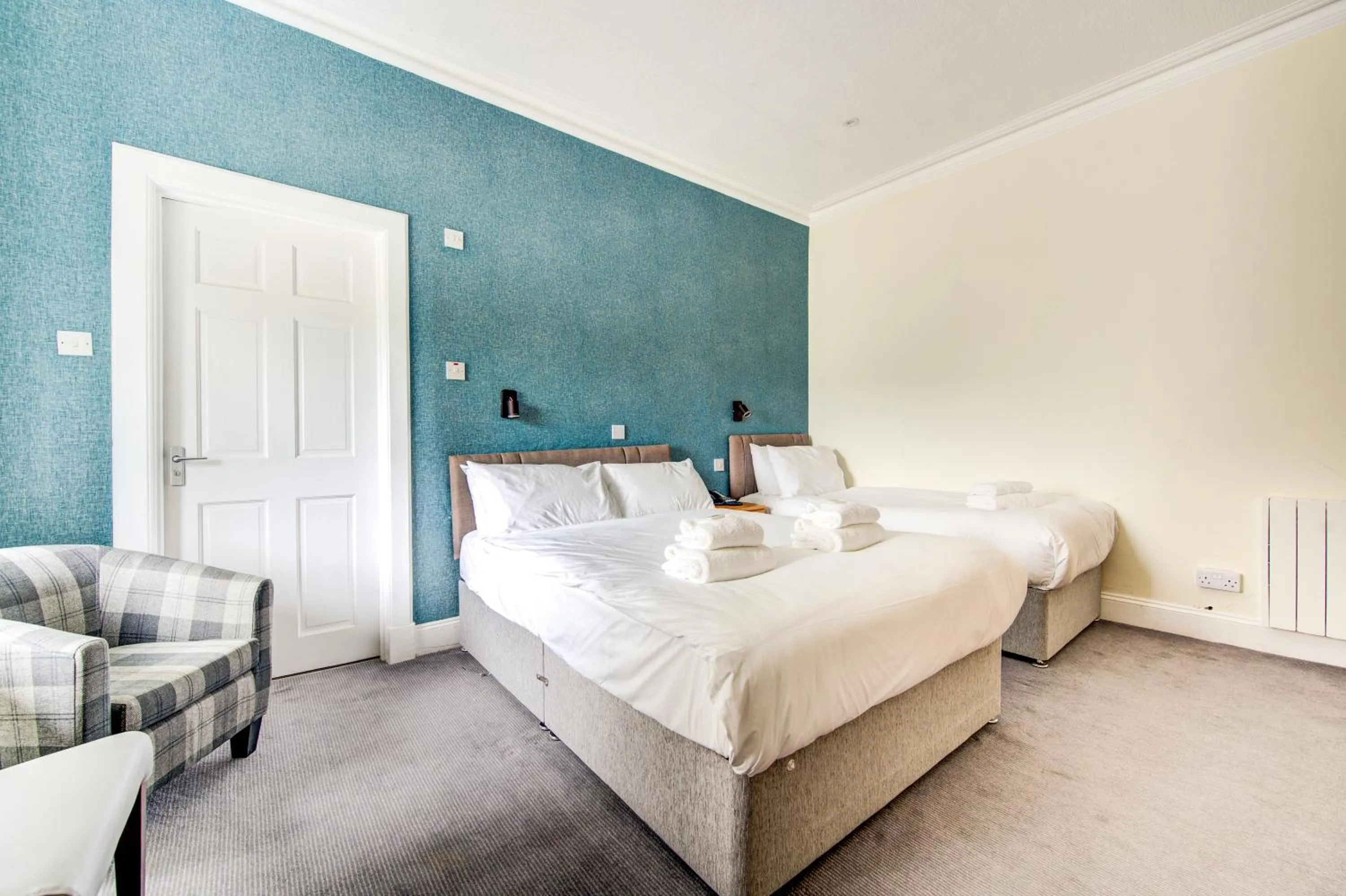 Bed in The Morar Hotel