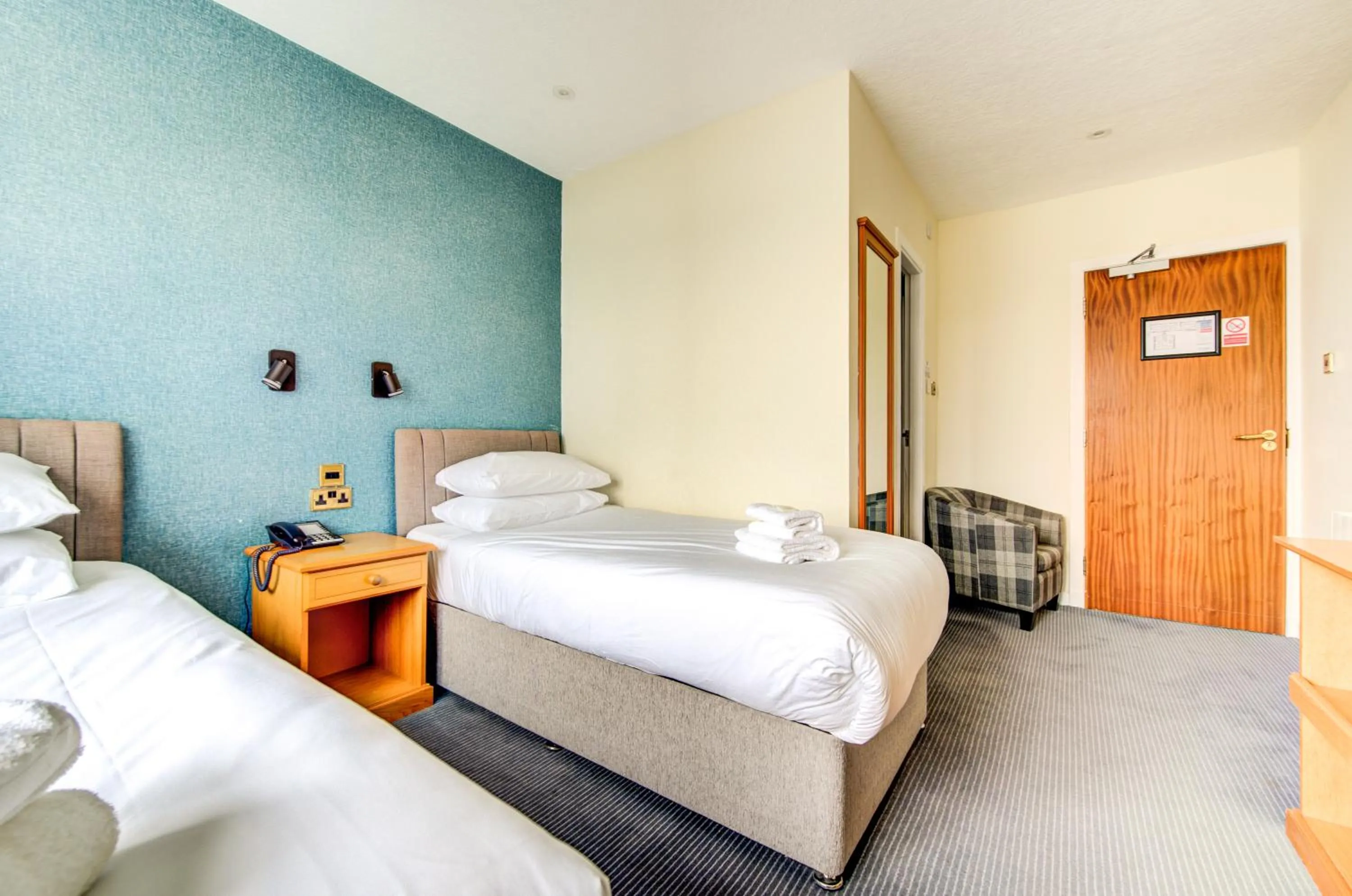 Bed in The Morar Hotel