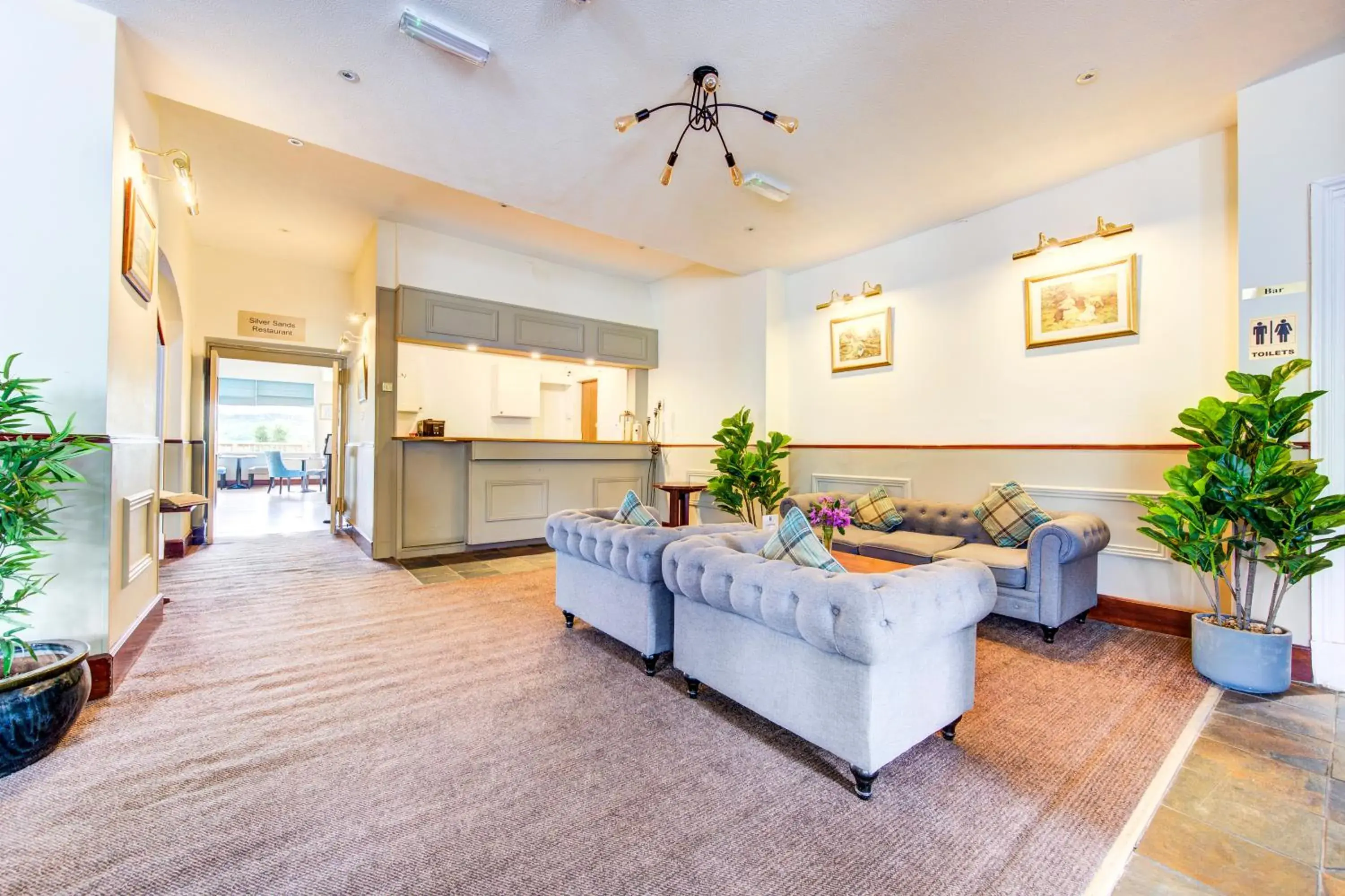 Lobby or reception in The Morar Hotel Lobby or reception in The Morar Hotel