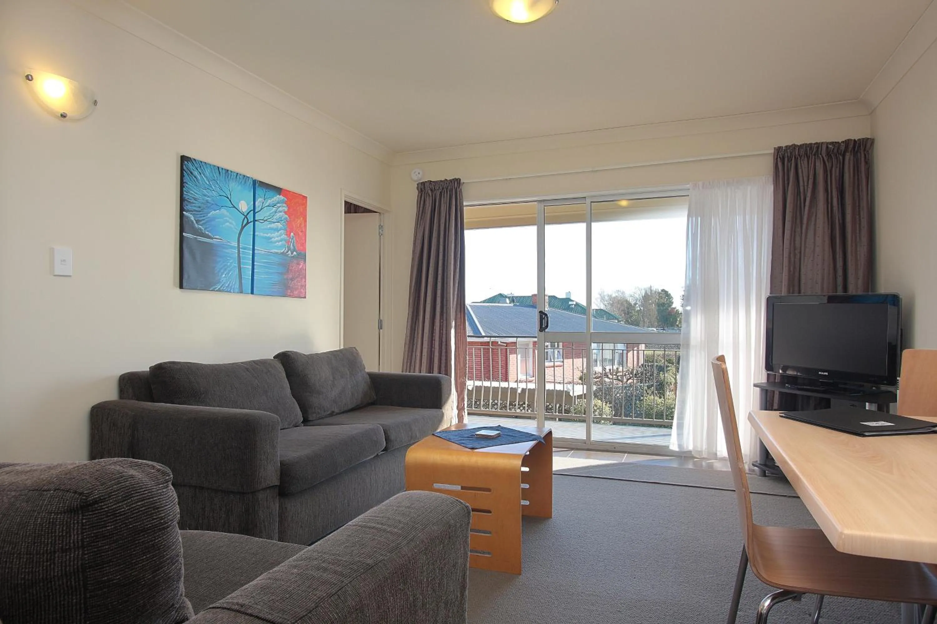 Patio in Taylors Motel