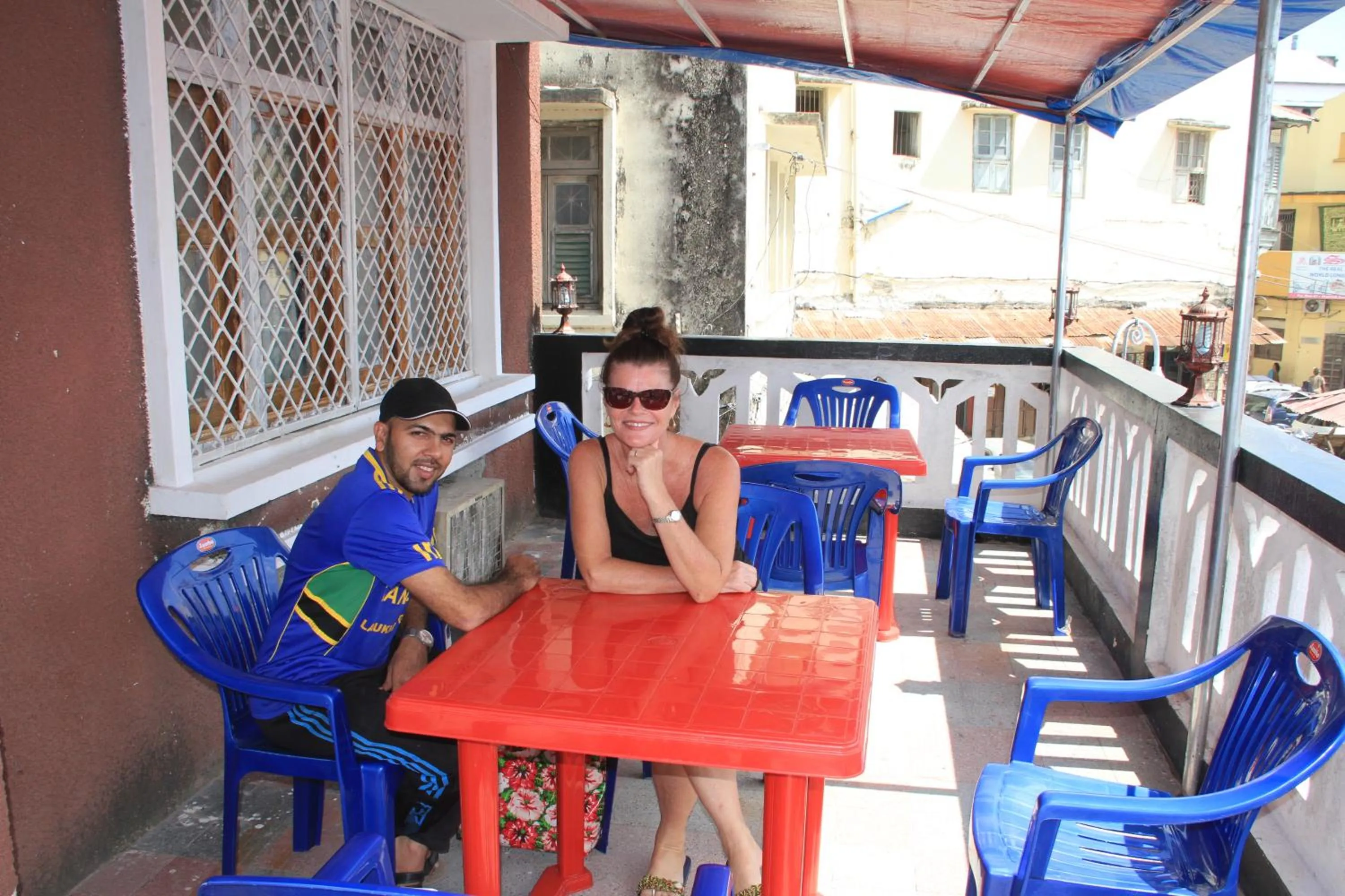 Seating area in Rafiki Apartment