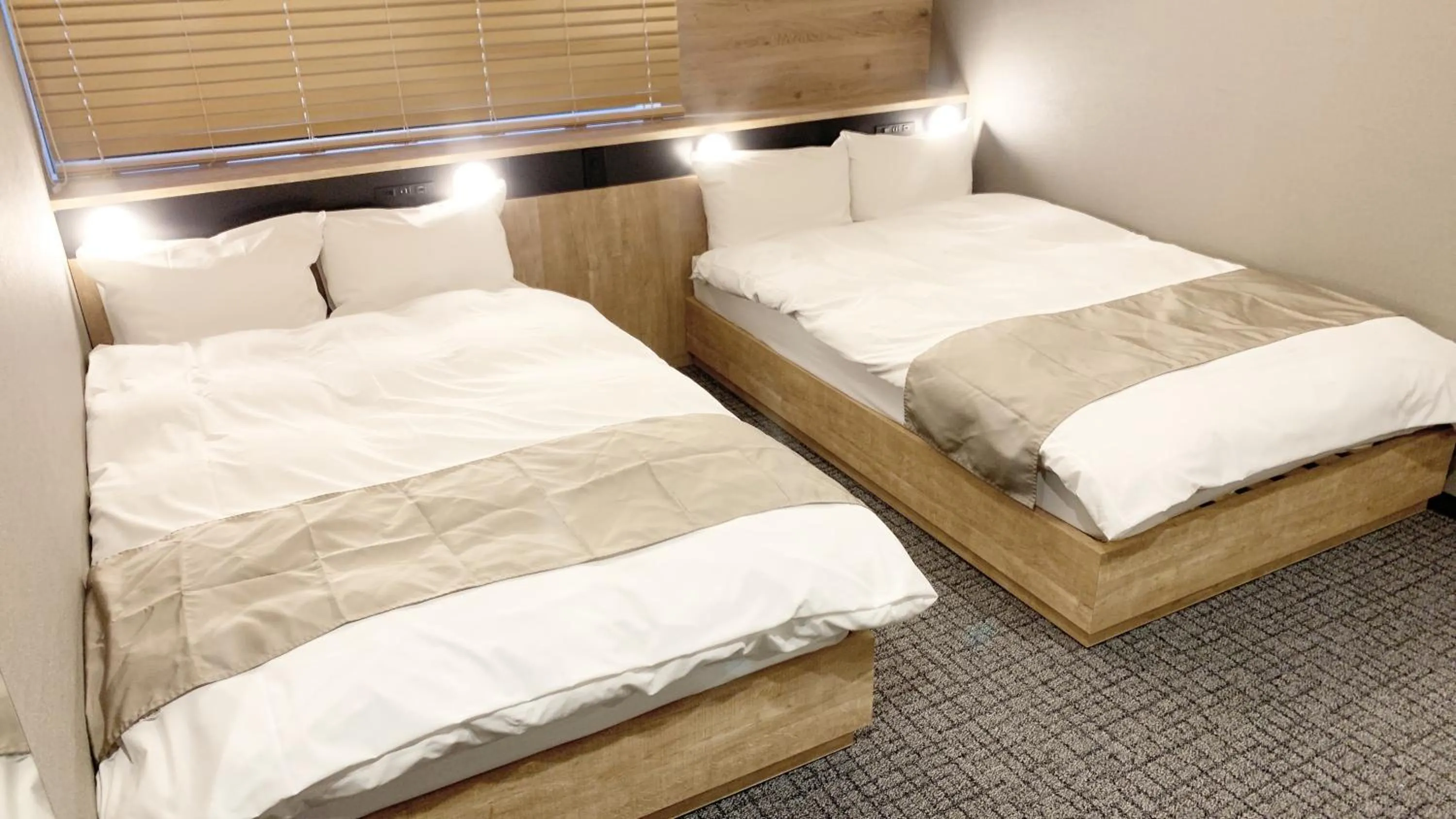 Bed in First Cabin Midosuji Namba