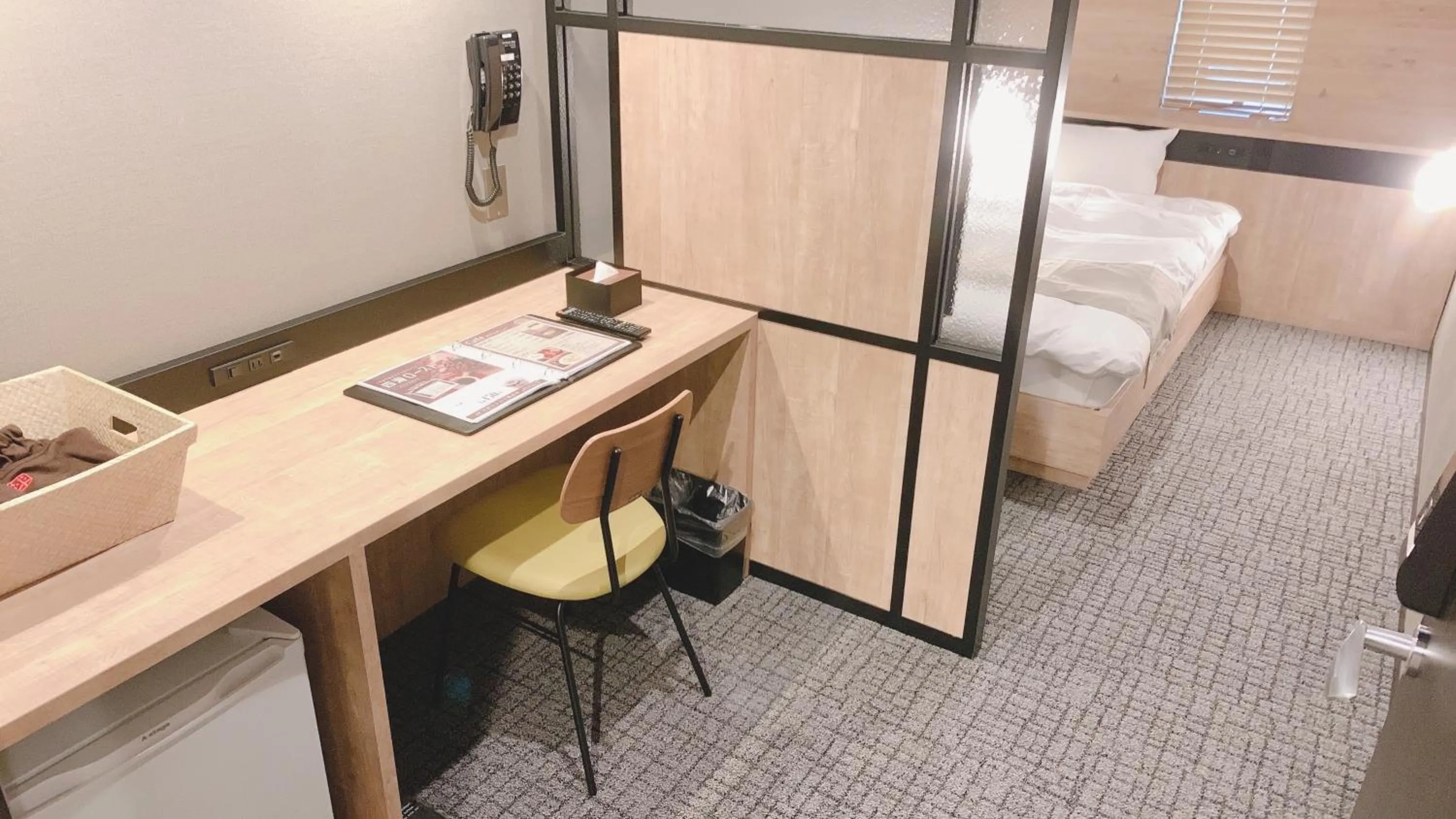 Bed in First Cabin Midosuji Namba