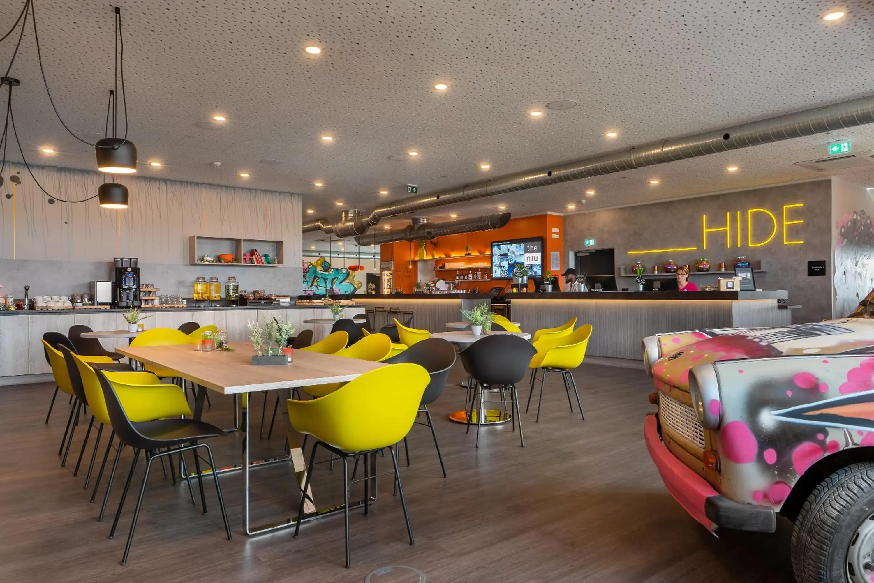 Lobby or reception in Holiday Inn - the niu, Hide Berlin Friedrichshain by IHG Lobby or reception in Holiday Inn - the niu, Hide Berlin Friedrichshain by IHG