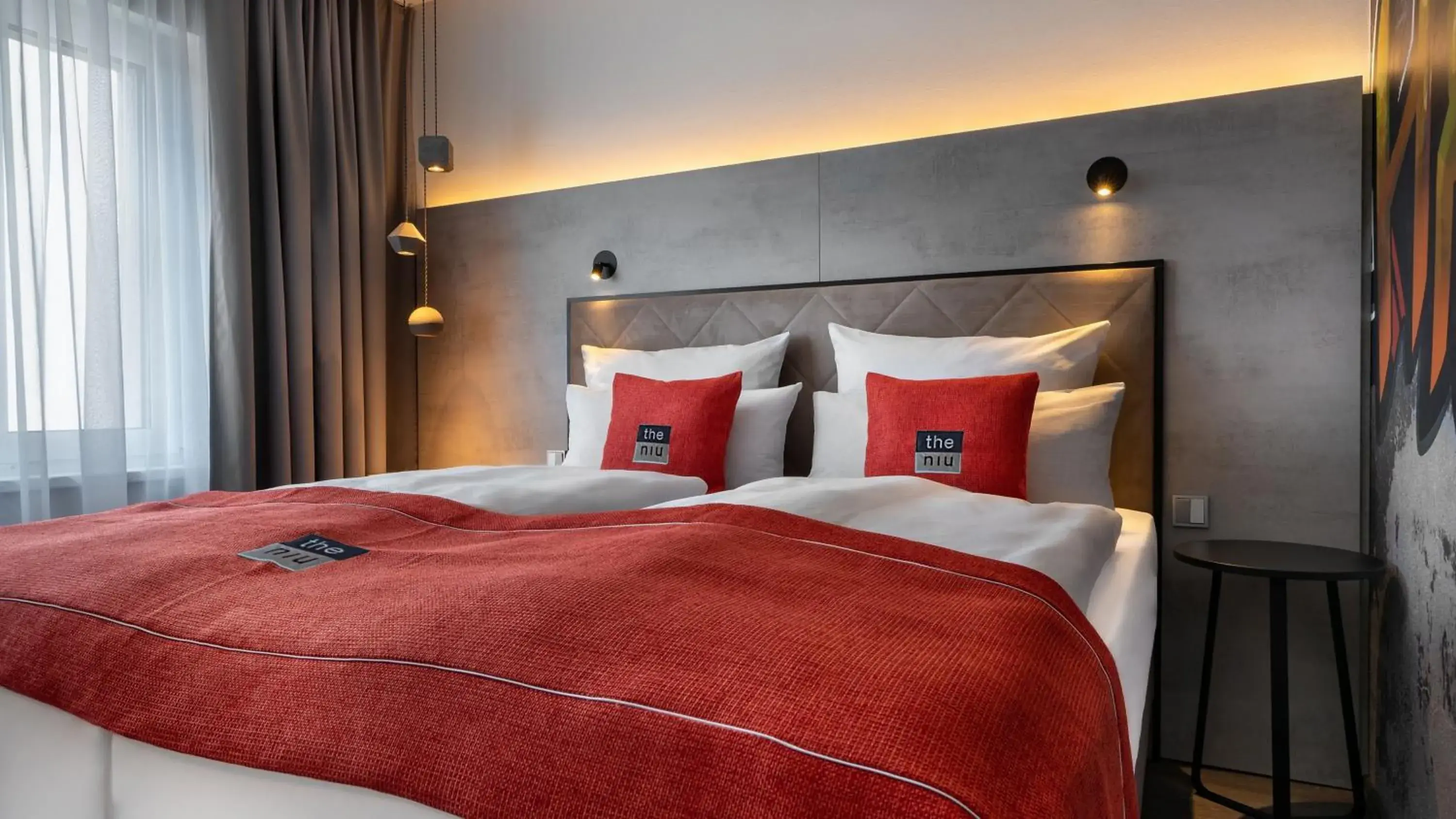 Photo of the whole room, Bed in Holiday Inn - the niu, Hide Berlin Friedrichshain by IHG Photo of the whole room, Bed in Holiday Inn - the niu, Hide Berlin Friedrichshain by IHG