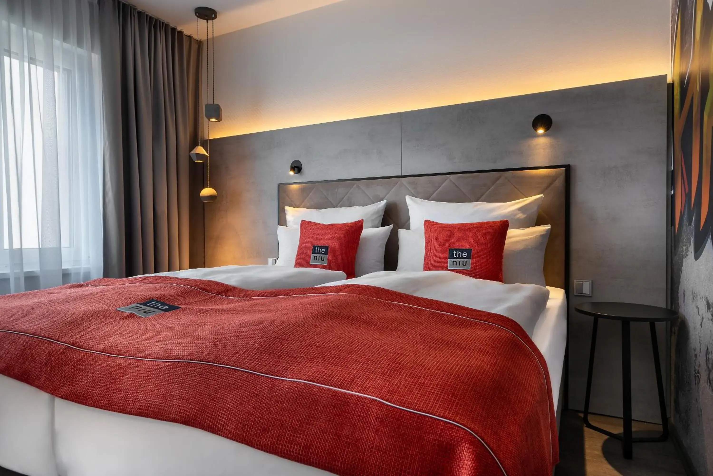 Bedroom, Bed in Holiday Inn - the niu, Hide Berlin Friedrichshain by IHG Bedroom, Bed in Holiday Inn - the niu, Hide Berlin Friedrichshain by IHG