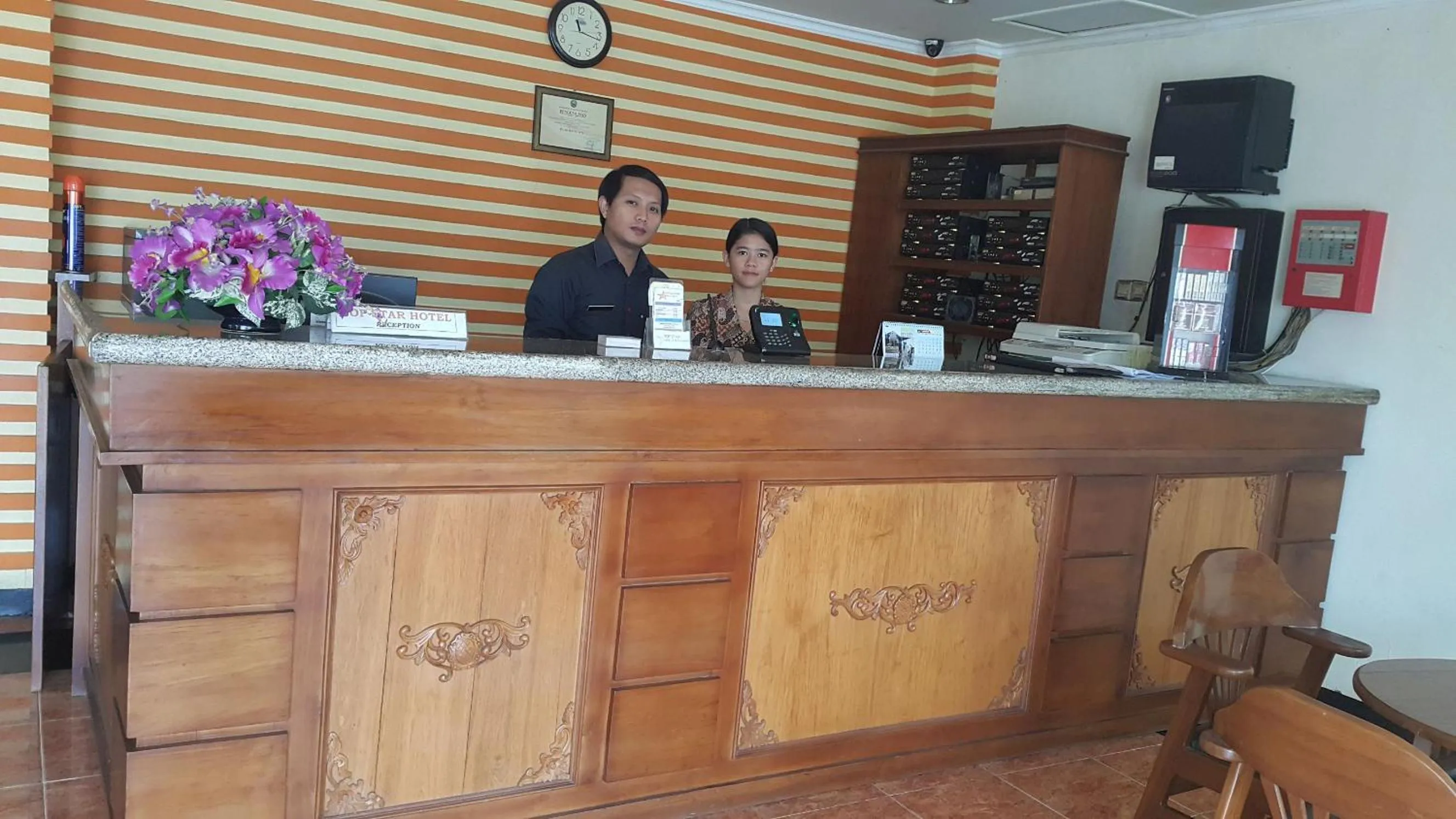 Lobby or reception in Top Star Hotel