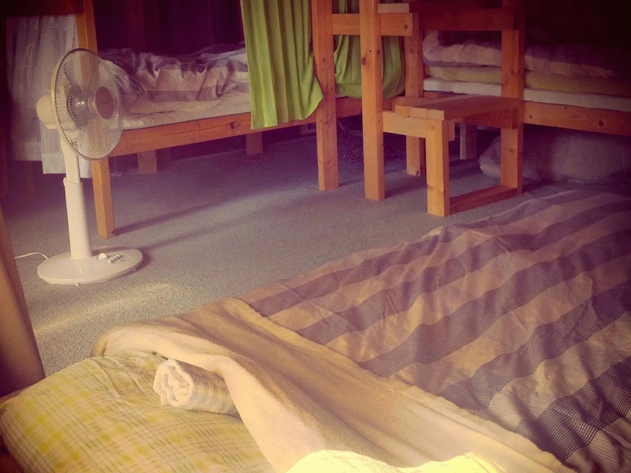 Bedroom, Bed in The Otaornai Backpacker's Hostel Morinoki