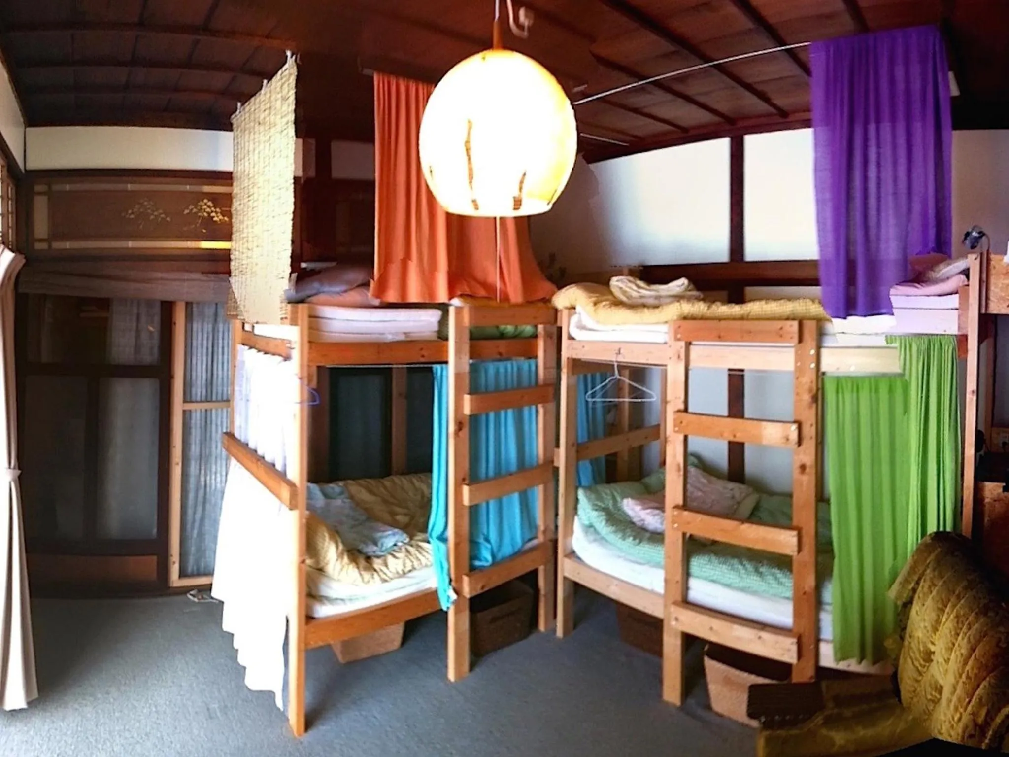 Bedroom, Bed in The Otaornai Backpacker's Hostel Morinoki