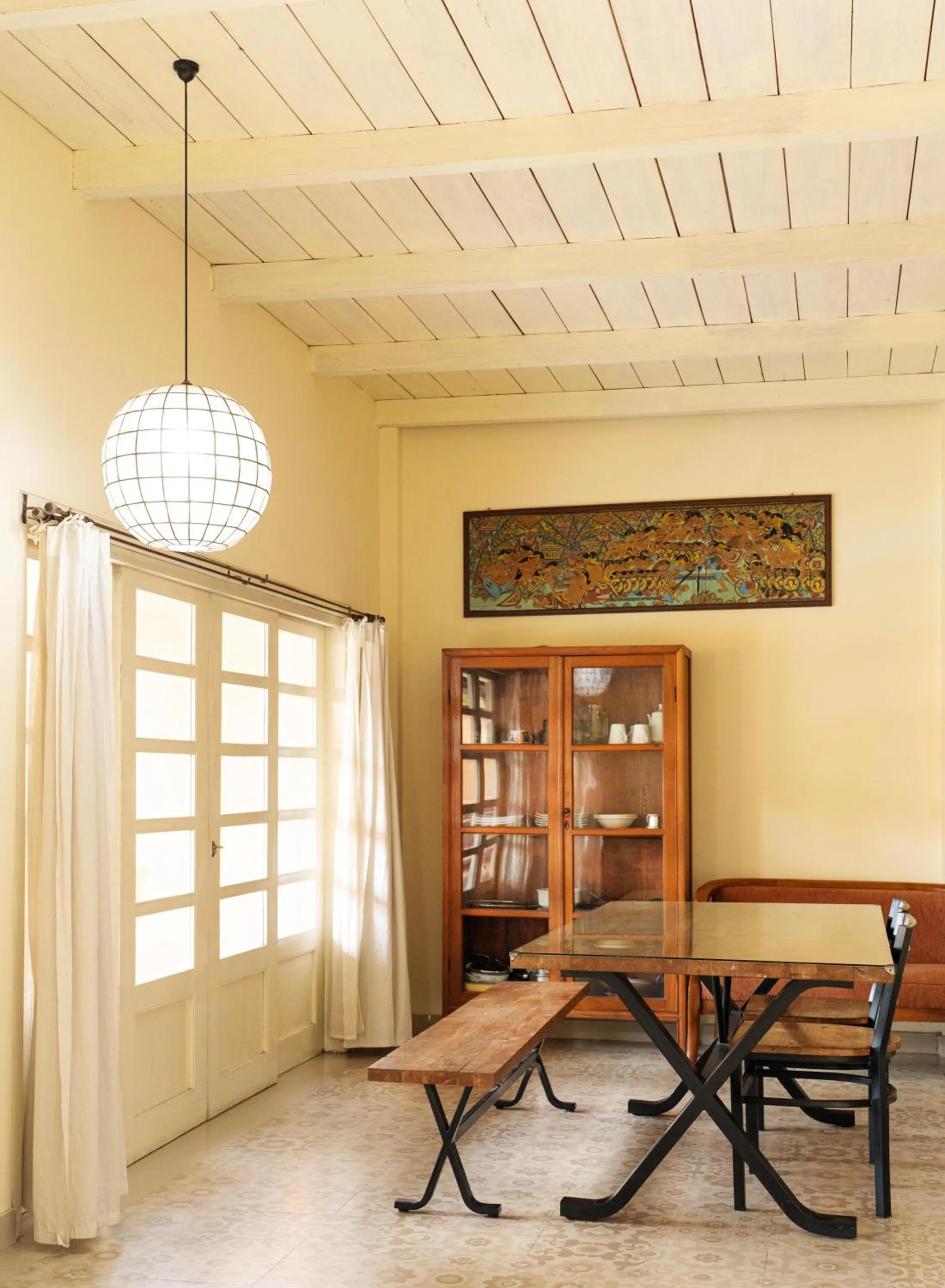 Seating area in Villa Pondok Terra