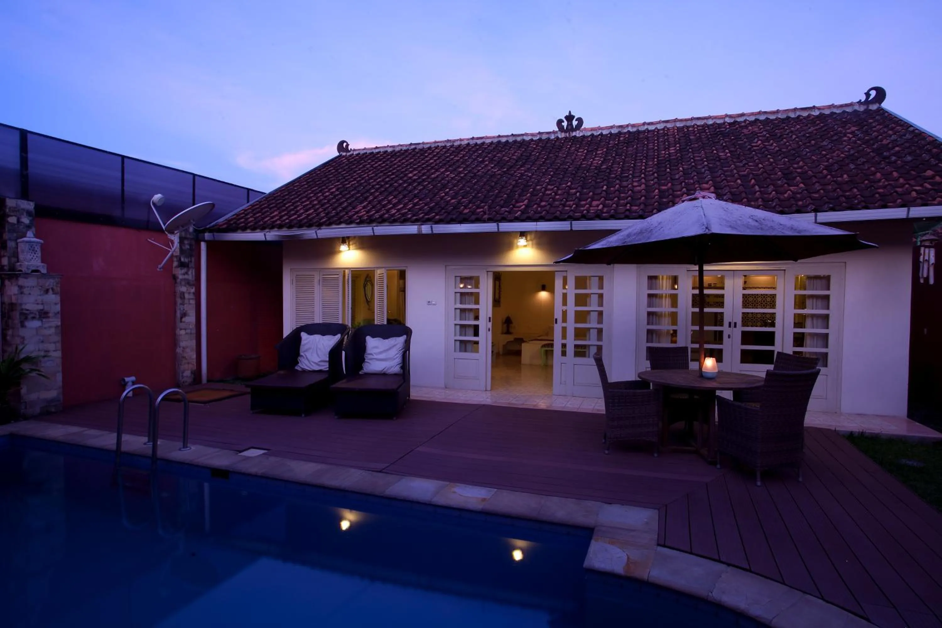 Garden in Villa Pondok Terra