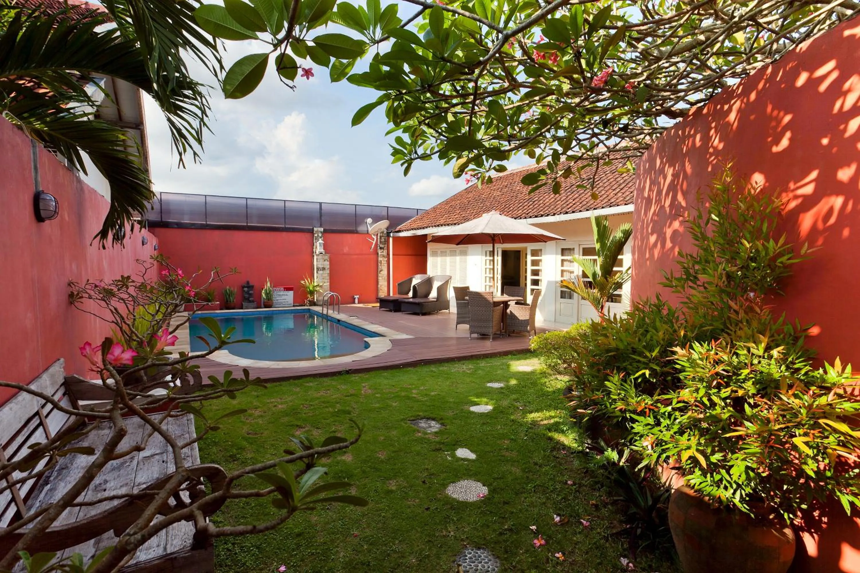 Balcony/Terrace in Villa Pondok Terra