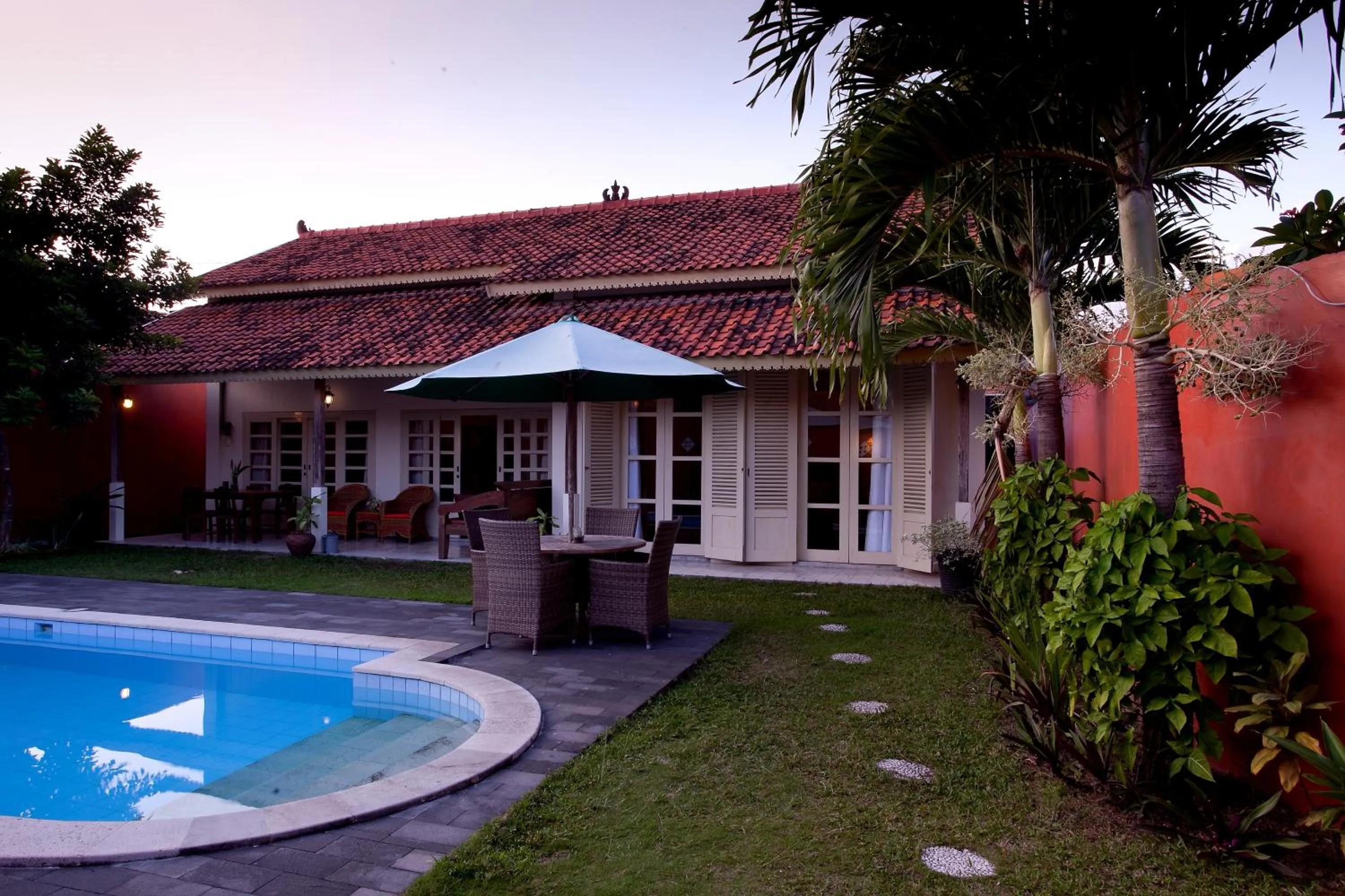 Patio in Villa Pondok Terra
