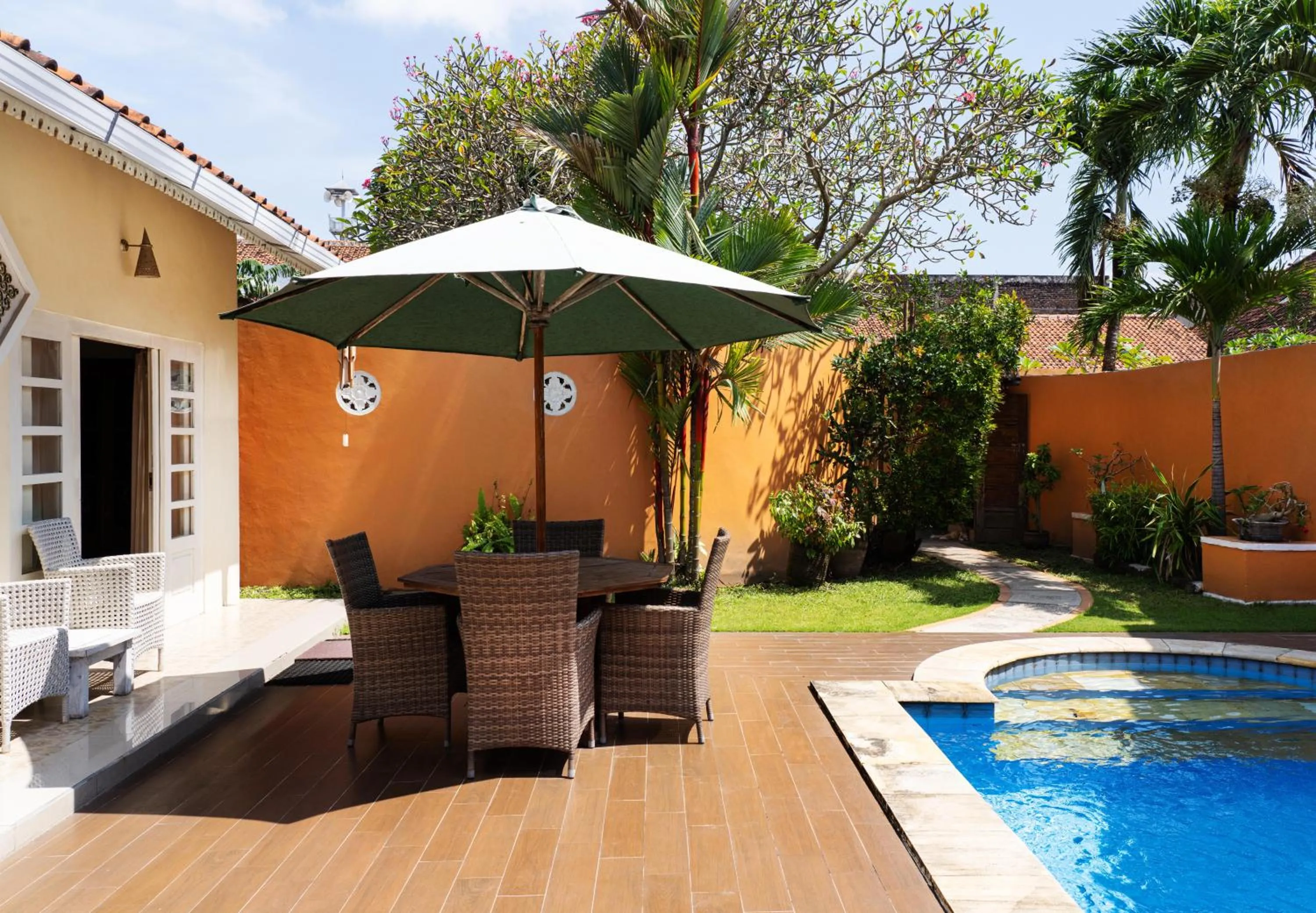 Patio in Villa Pondok Terra