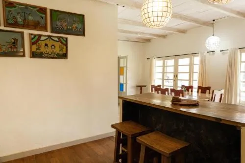 Kitchen or kitchenette in Villa Pondok Terra