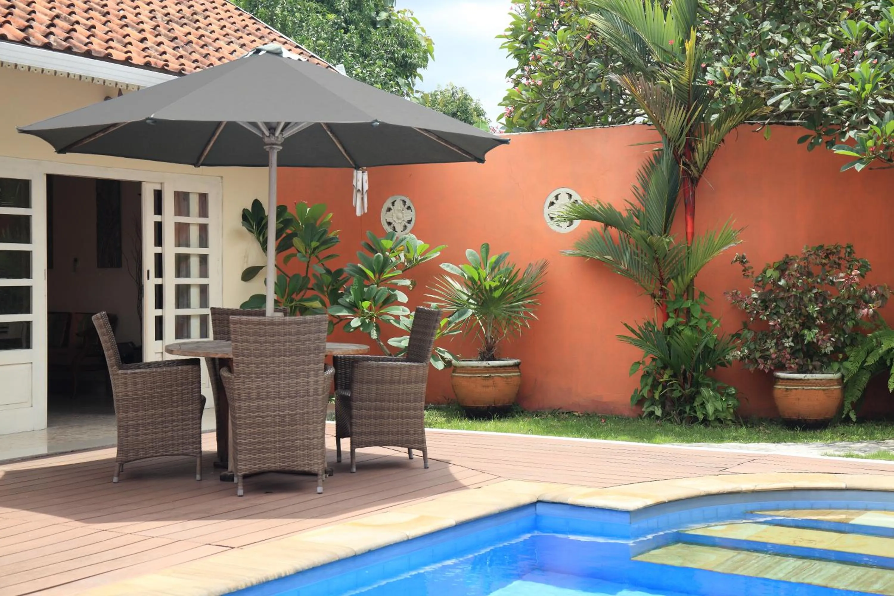 Patio in Villa Pondok Terra