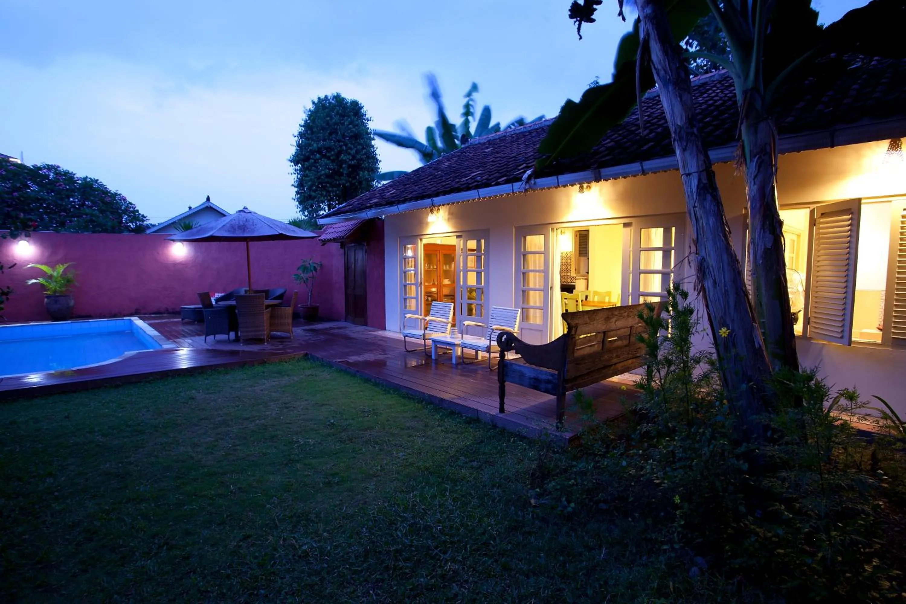 Garden in Villa Pondok Terra