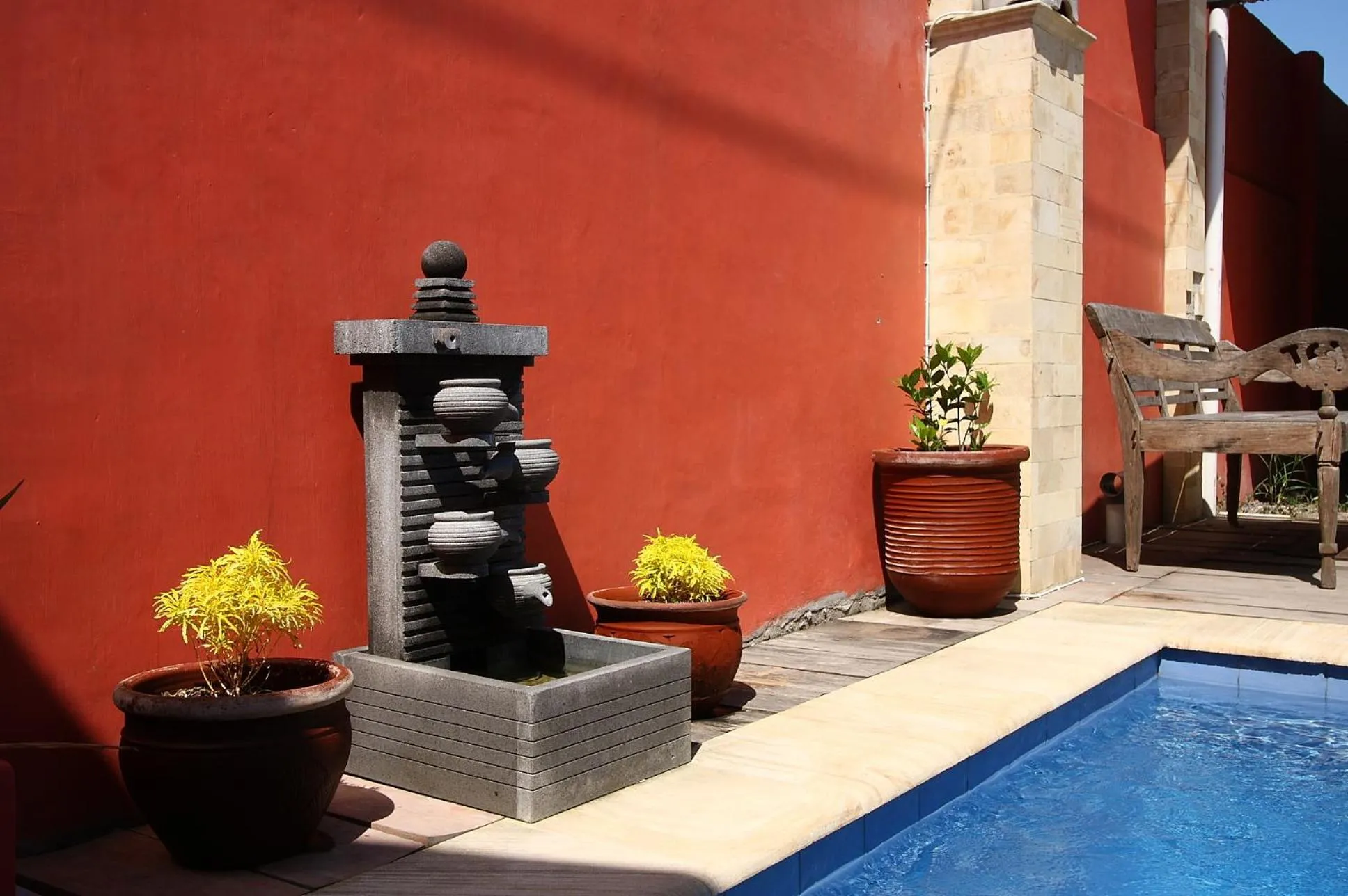 Facade/entrance in Villa Pondok Terra