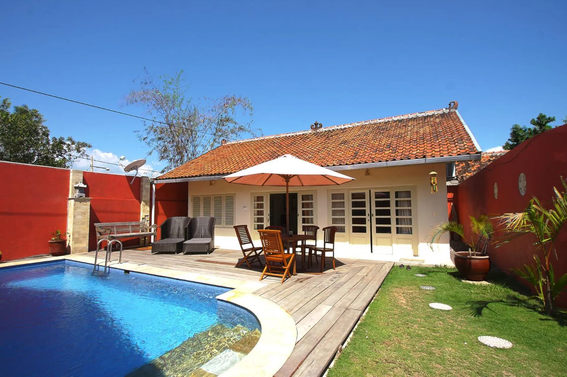 Patio in Villa Pondok Terra
