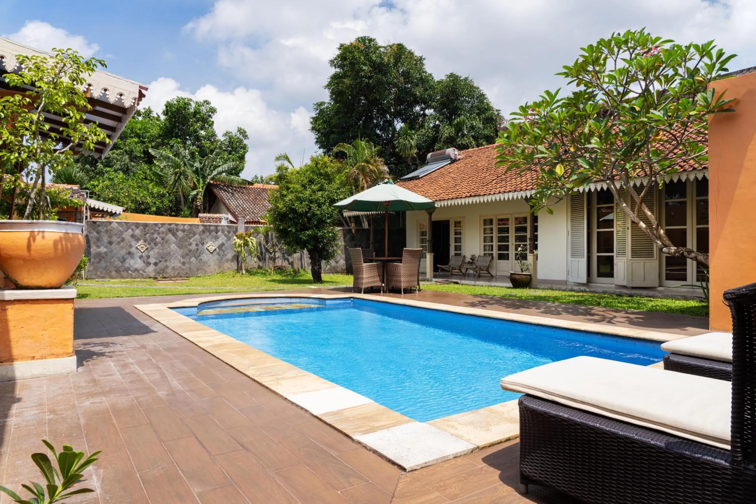 Garden in Villa Pondok Terra