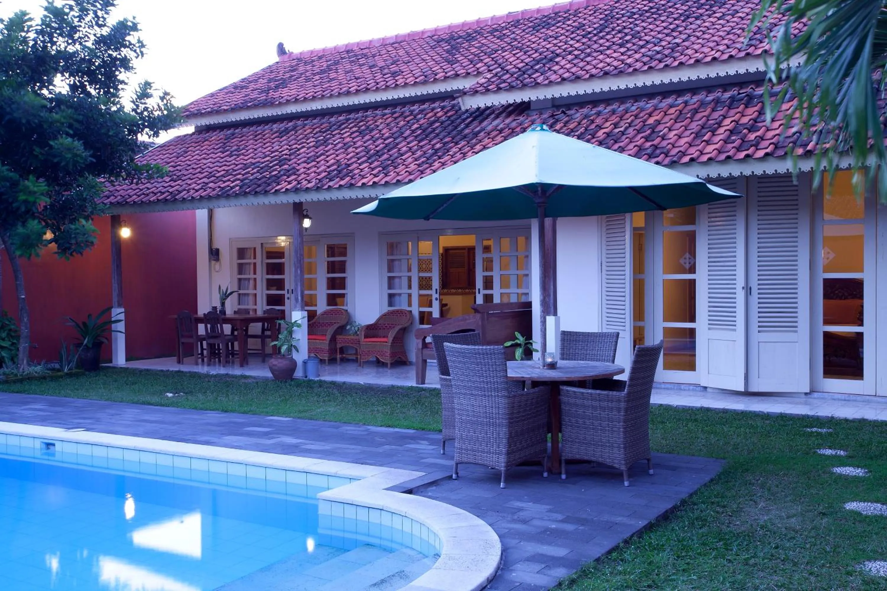 Patio in Villa Pondok Terra
