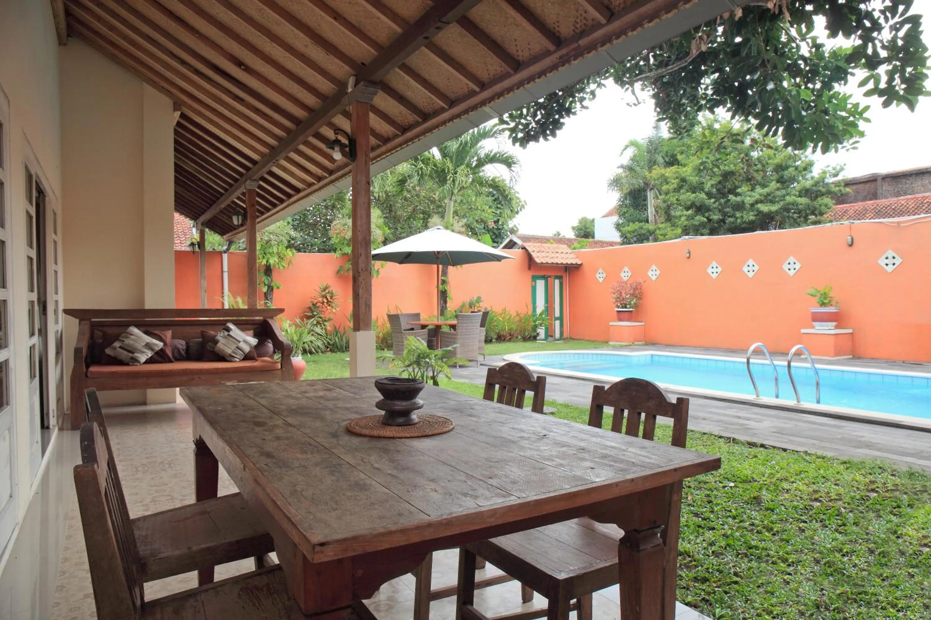 Patio in Villa Pondok Terra