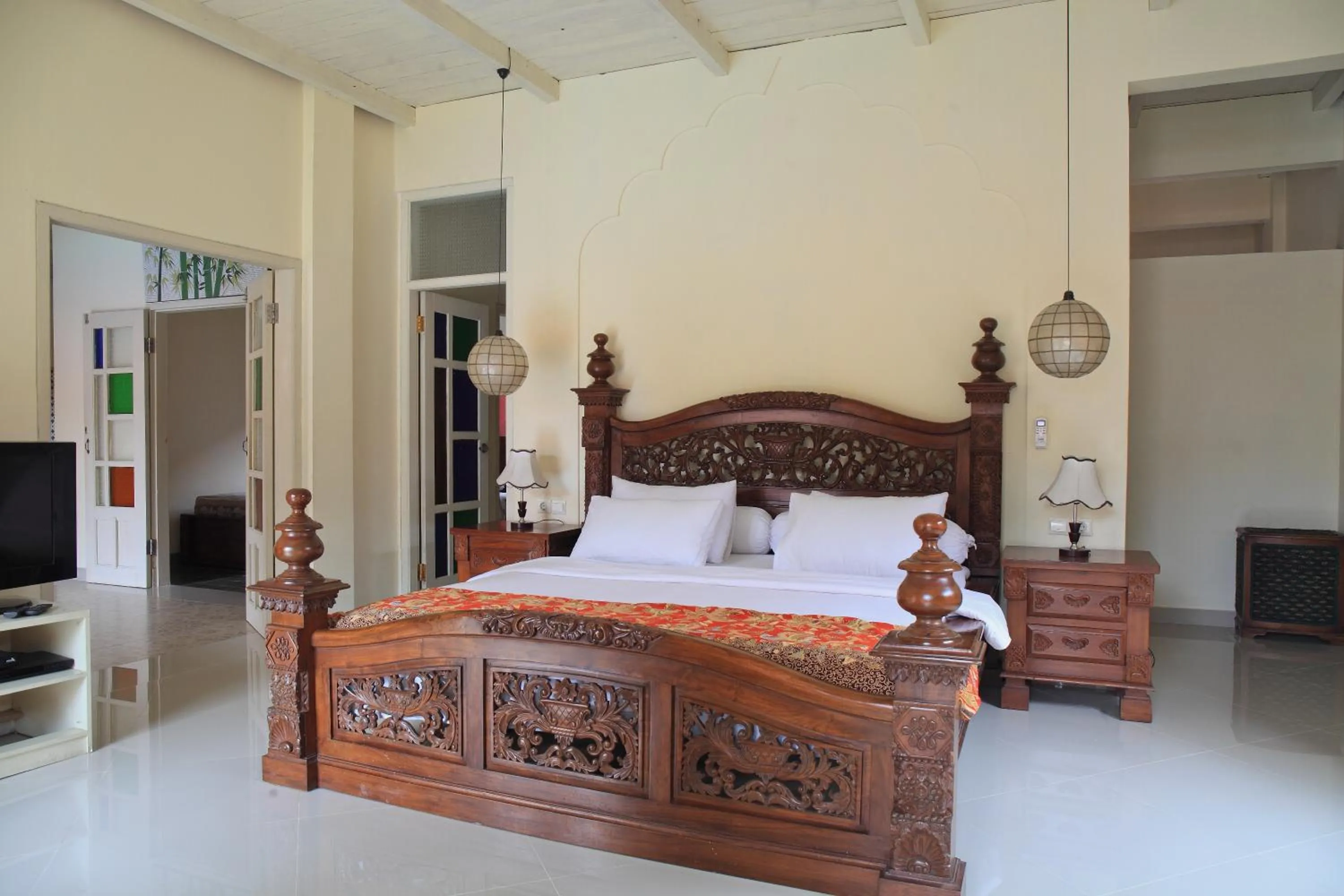 Bed in Villa Pondok Terra